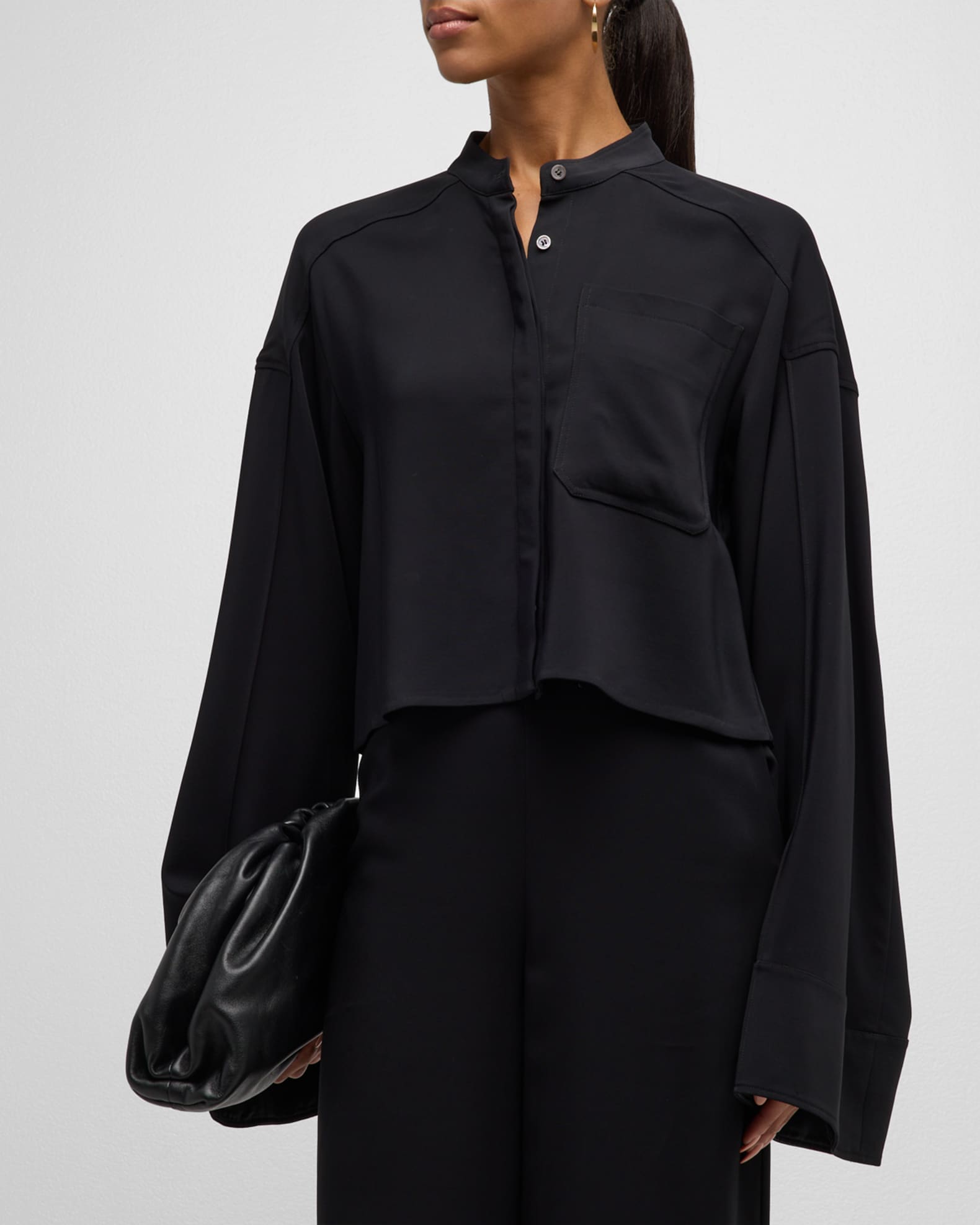 The Long Sleeve Boxy Crop main image 0