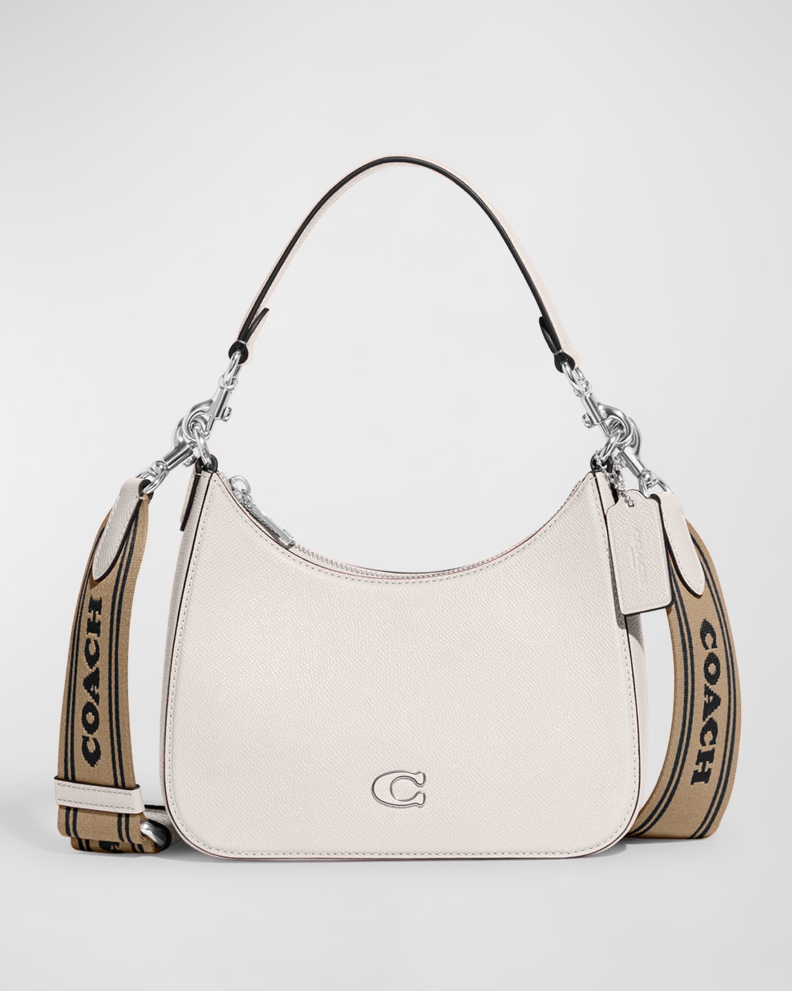 Zip Leather Crossbody Bag 0