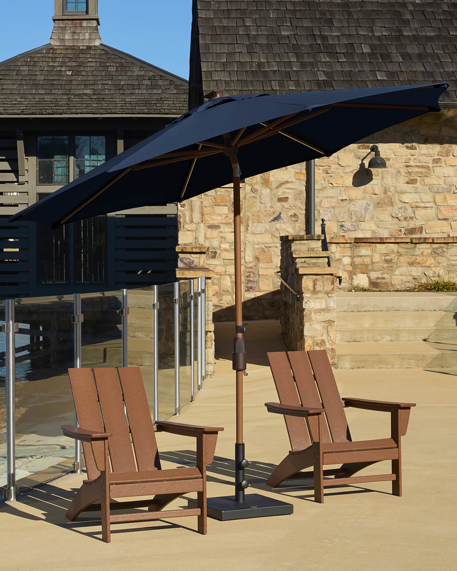 Solar Market Umbrella, 9' 0