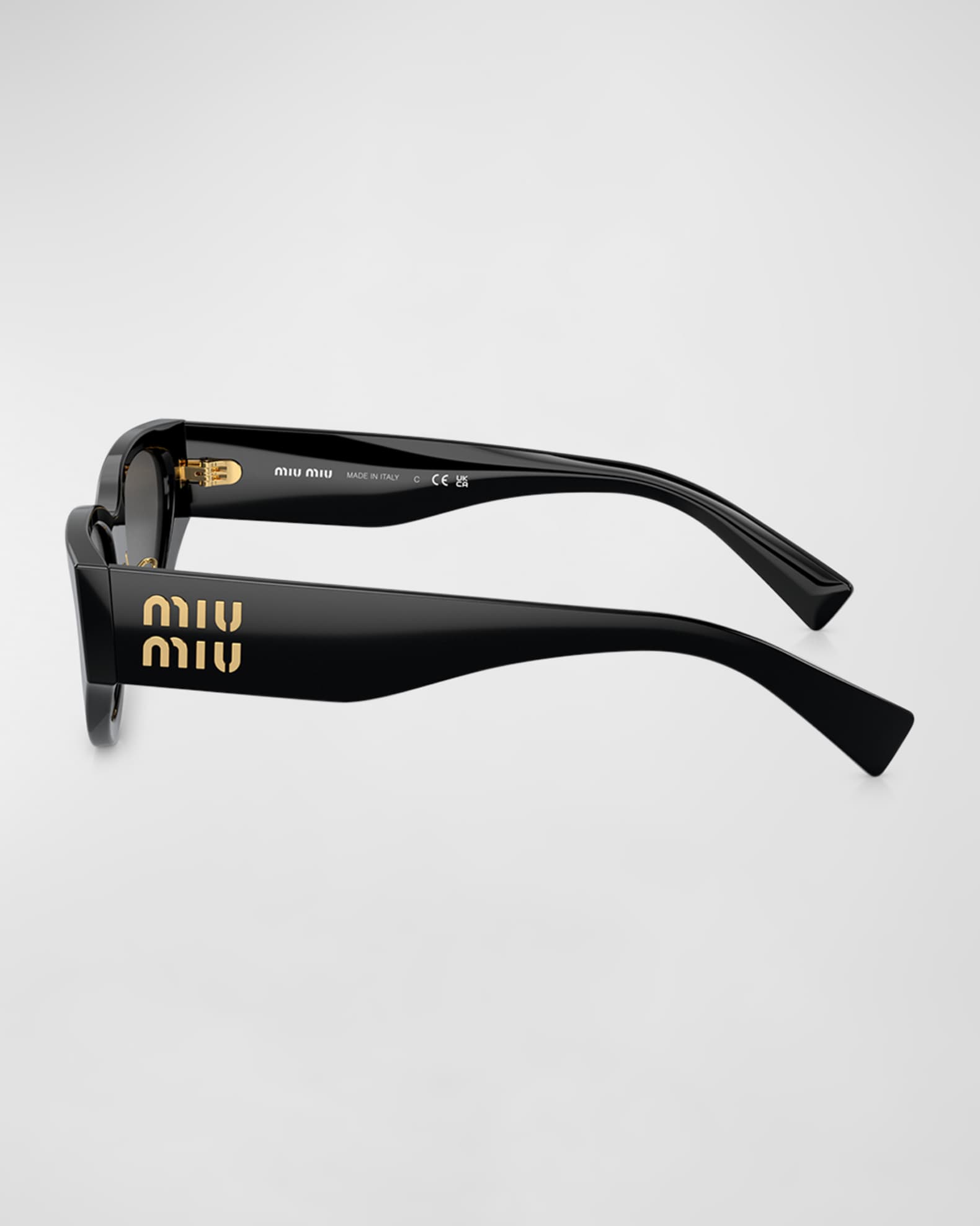 Logo Acetate Cat-Eye Sunglasses  1