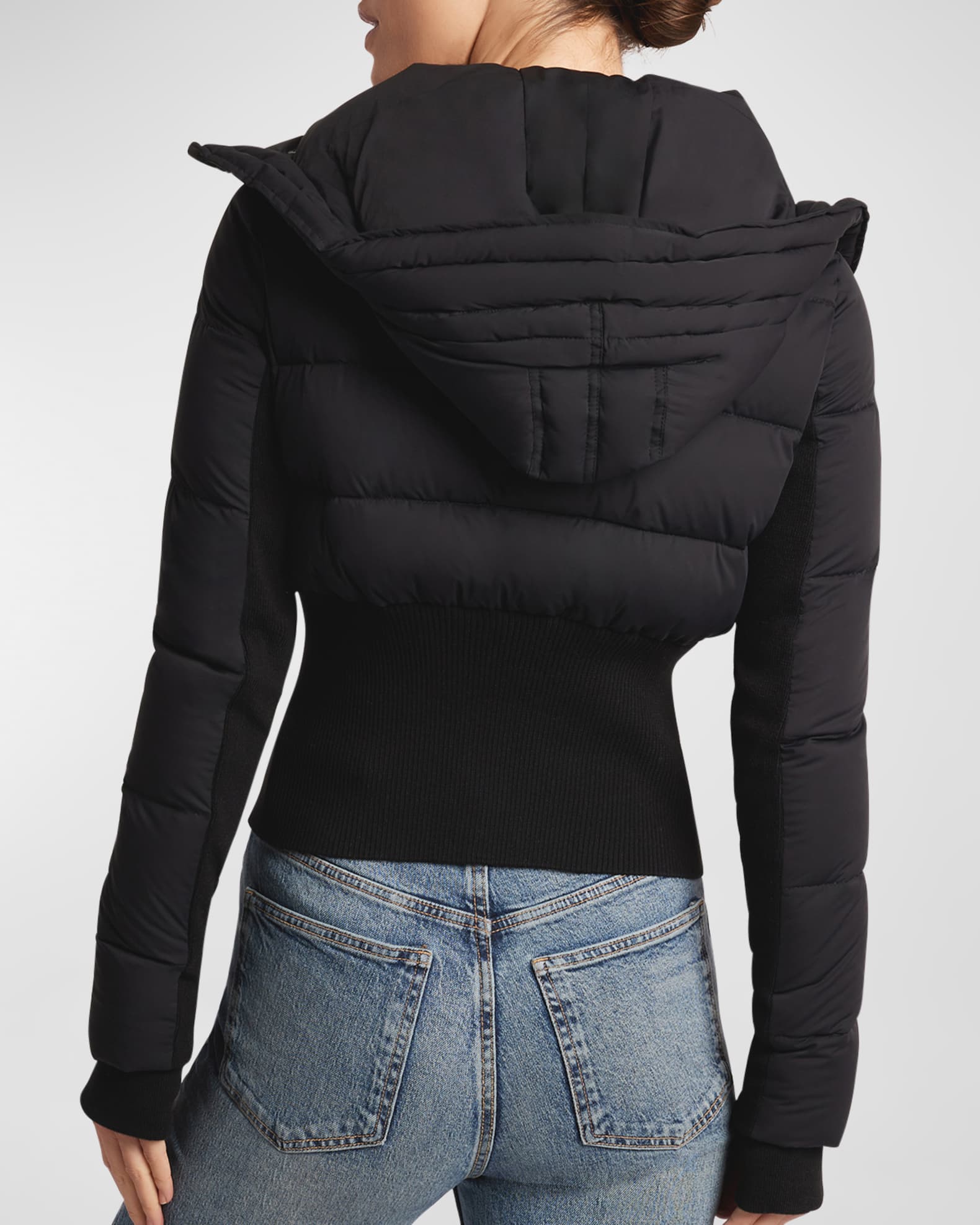 Asymmetrical puffer outlet