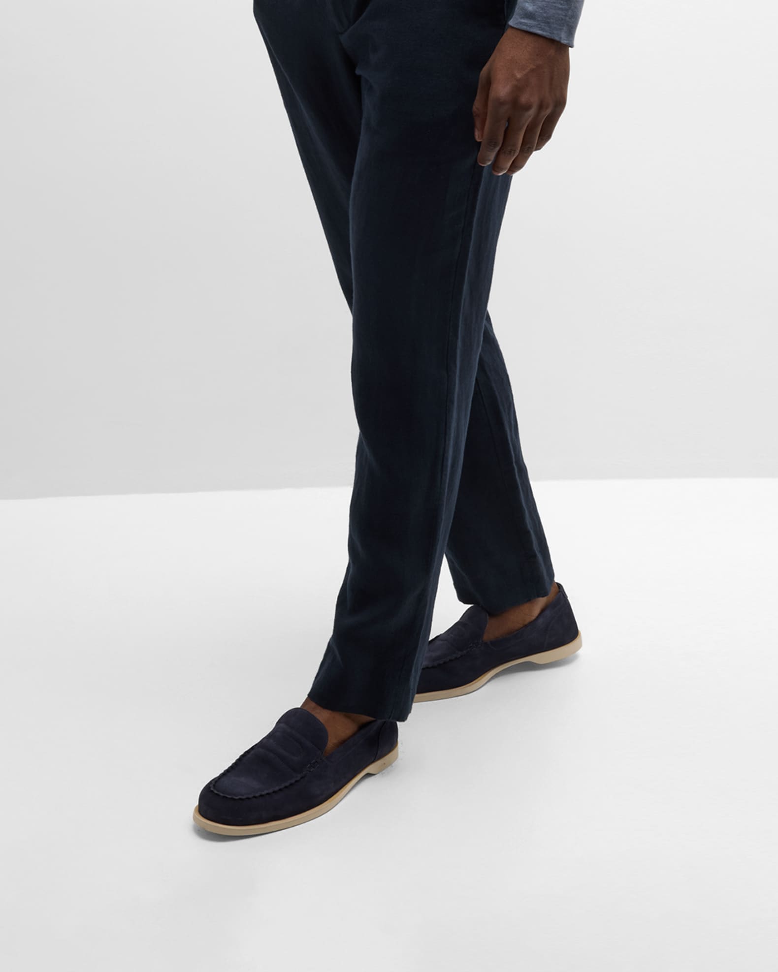 John Lobb Men's Pace Suede Loafers | Neiman Marcus