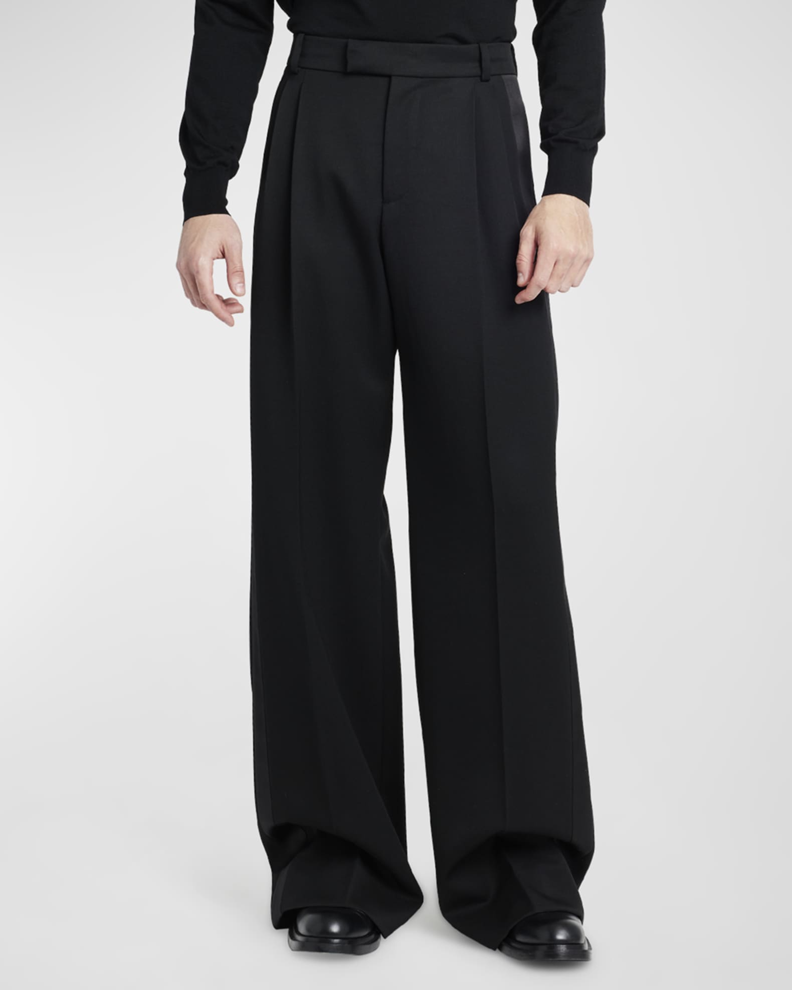 Valentino Garavani mid-rise tailored trousers - Black