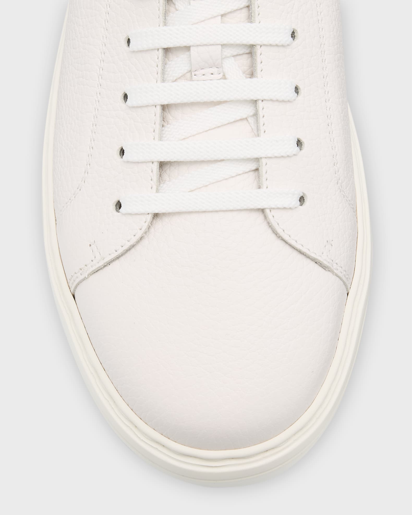 スニーカー BRUNELLO CUCINELLI SS25 Sneakers & Slip-On (MZSFG2926 C159) Brunello Cucinelli Men's Grained Calfskin Low-Top Sneakers