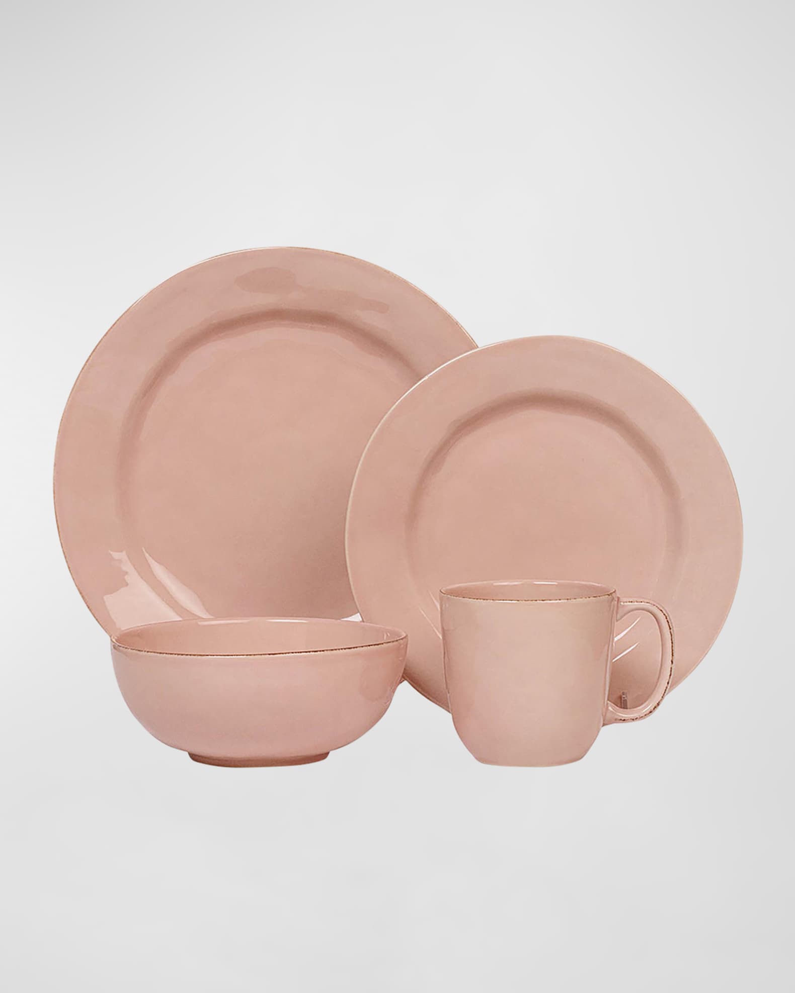 Juliska Puro Blush 4-Piece Place Setting
