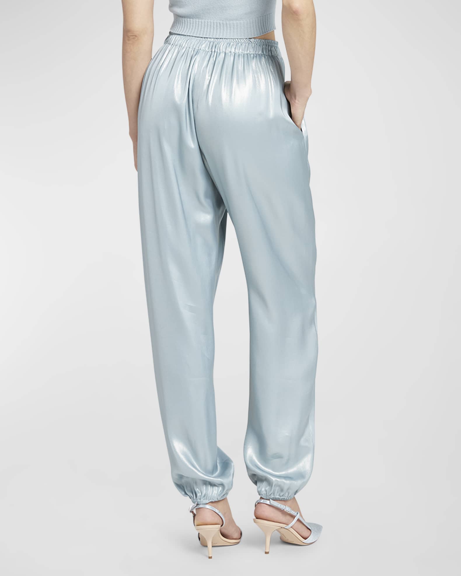 Satin jogger 2025 pajamas