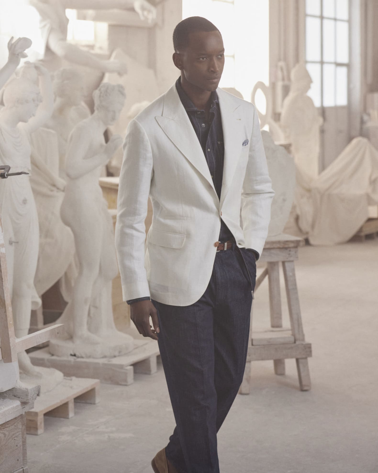 Linen sports jacket mens clearance