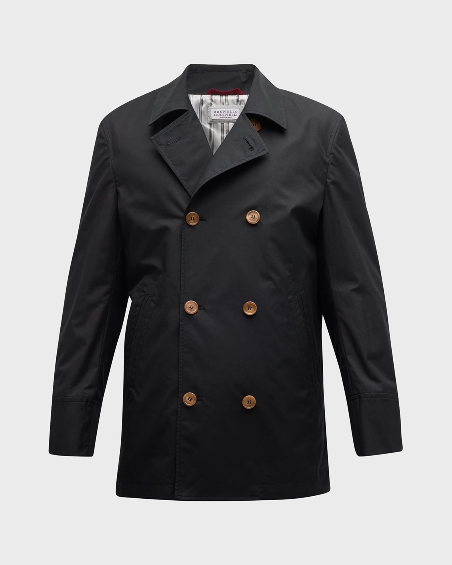 Water resistant peacoat shop