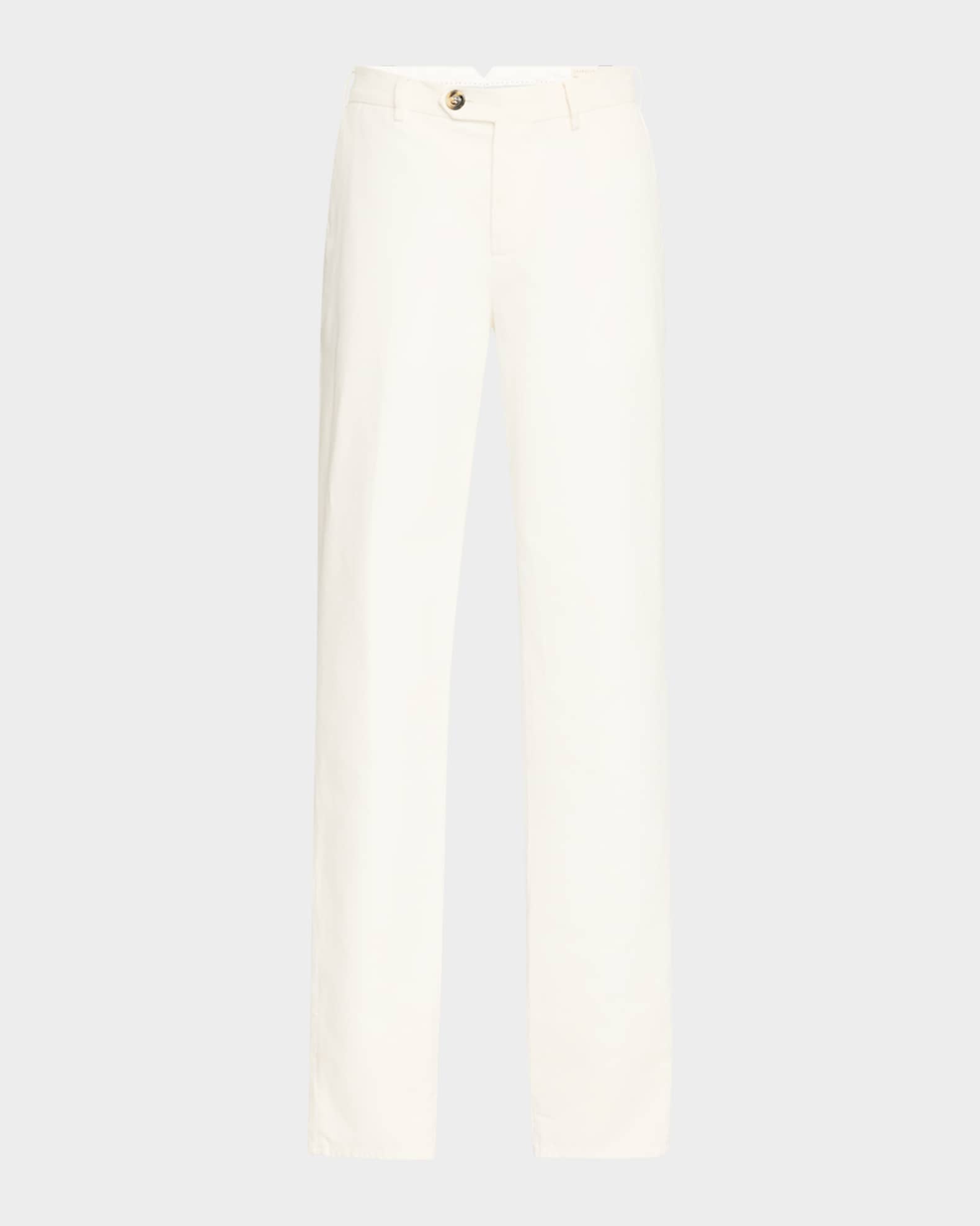 Men's Dyed Flat-Front Pants 0