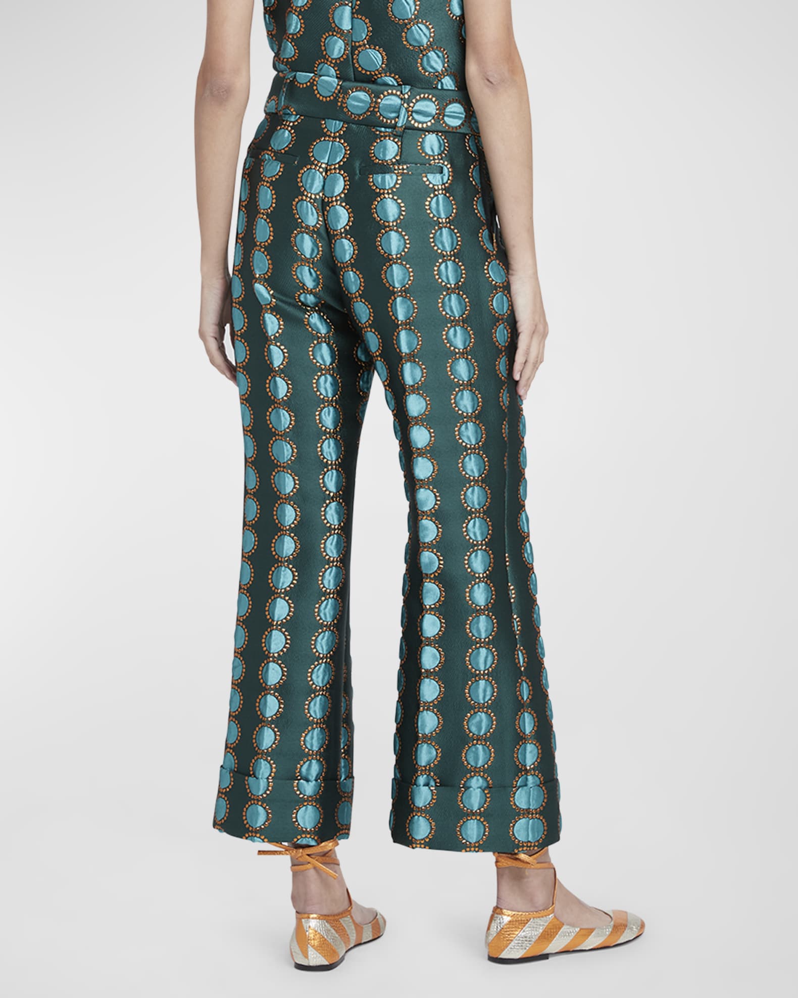Topshop geo print jumpsuit top