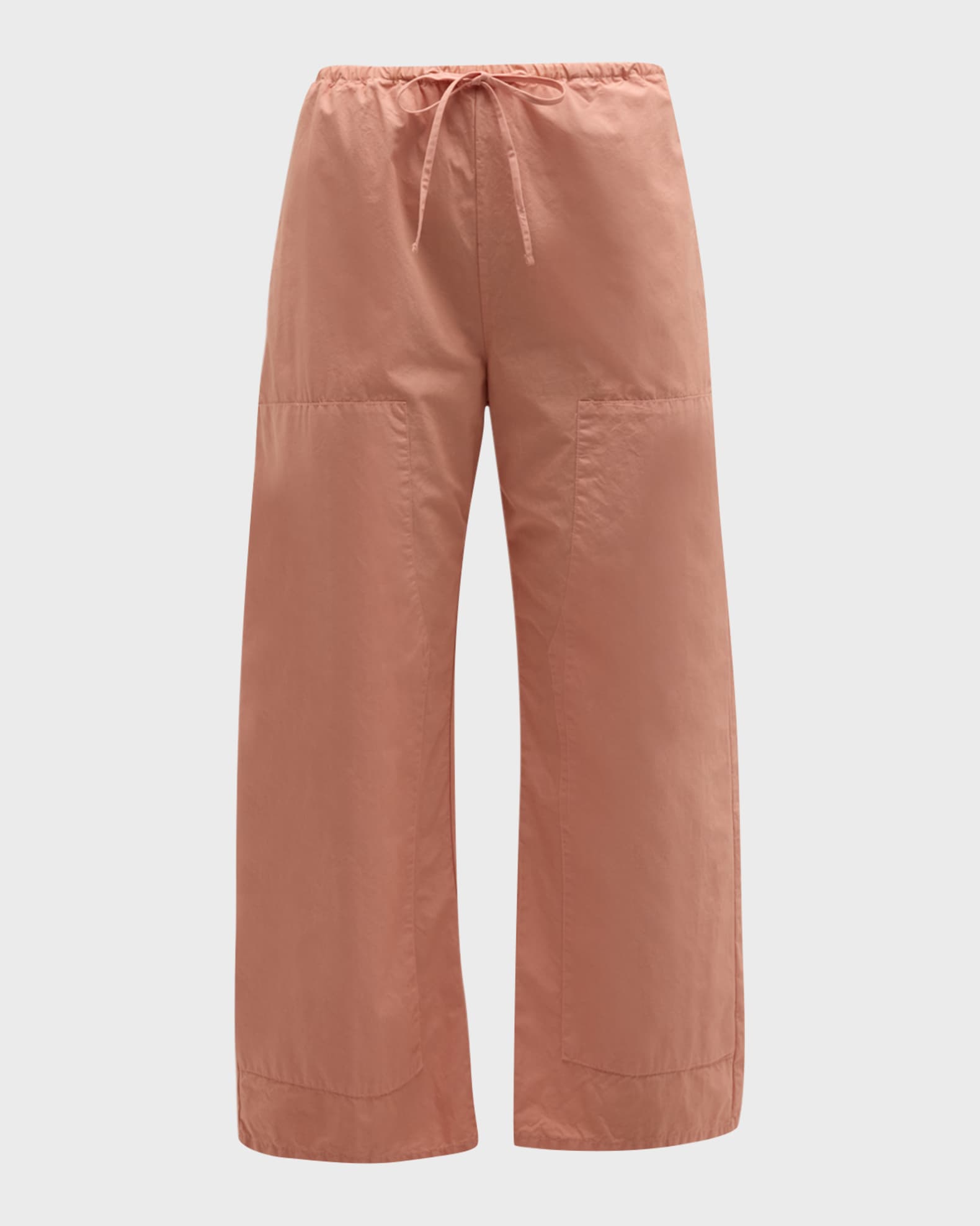 LESET Kyoto cotton wide-leg pants