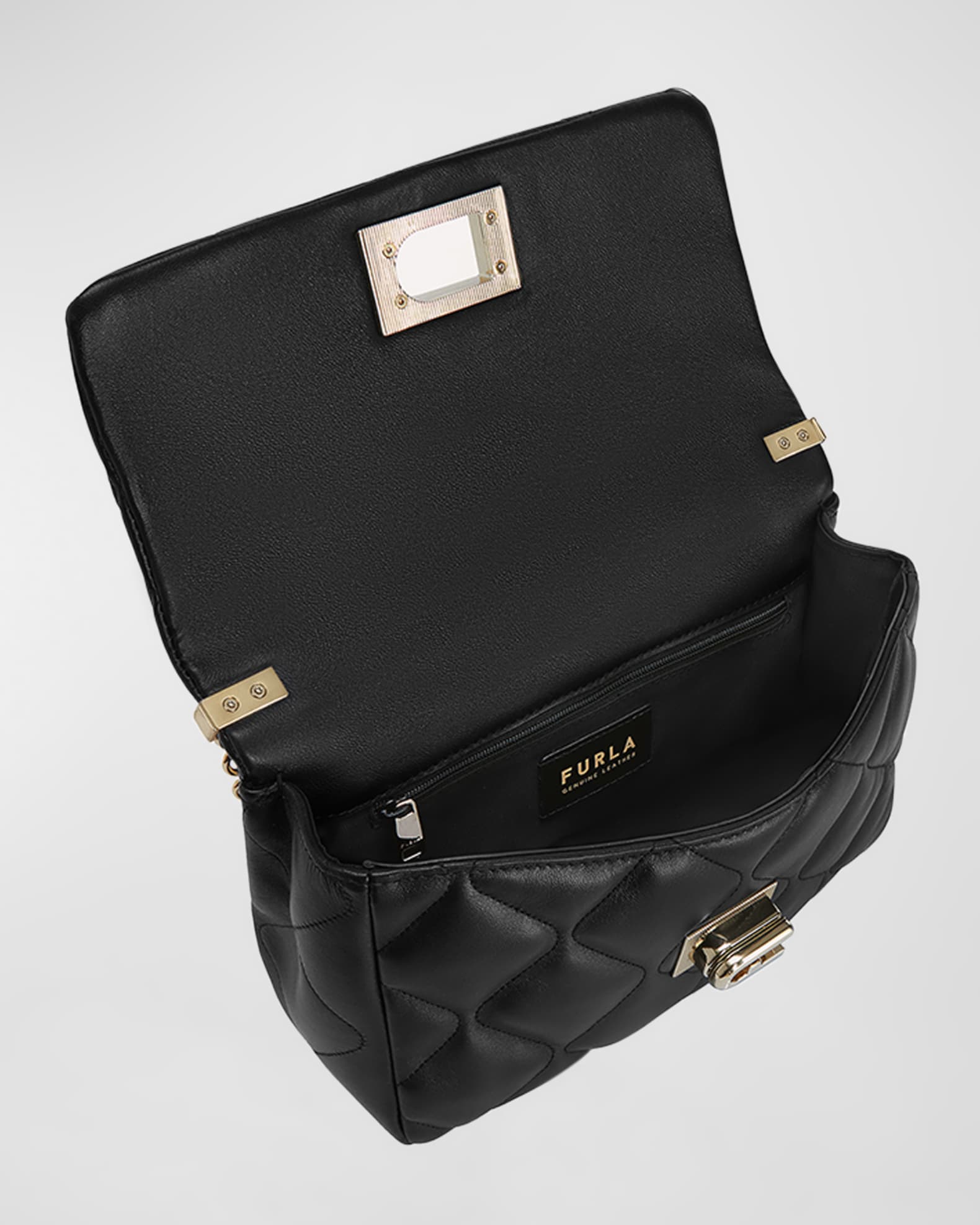 Furla 1927 Quilted Leather Crossbody Bag Neiman Marcus