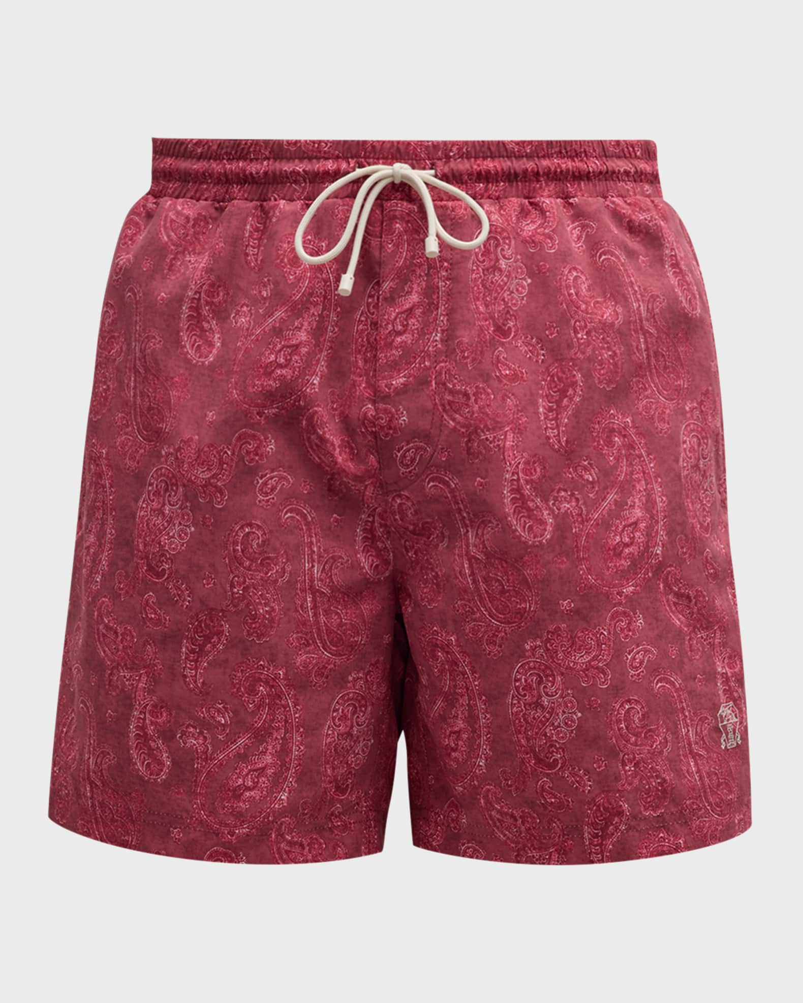 BRUNELLO CUCINELLI - Logo Swim Trunks