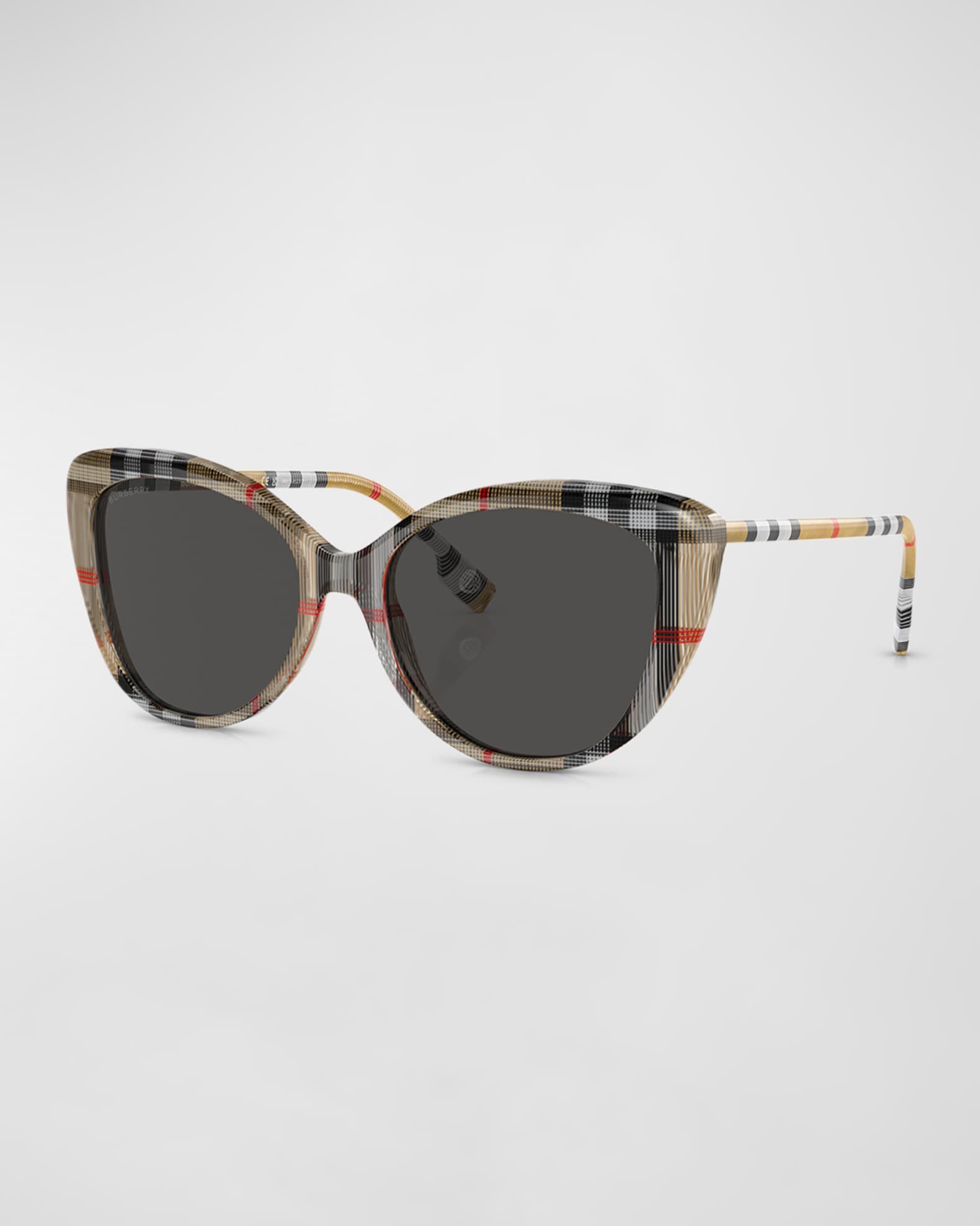 Burberry 54mm Cat Eye Sunglasses in Black
