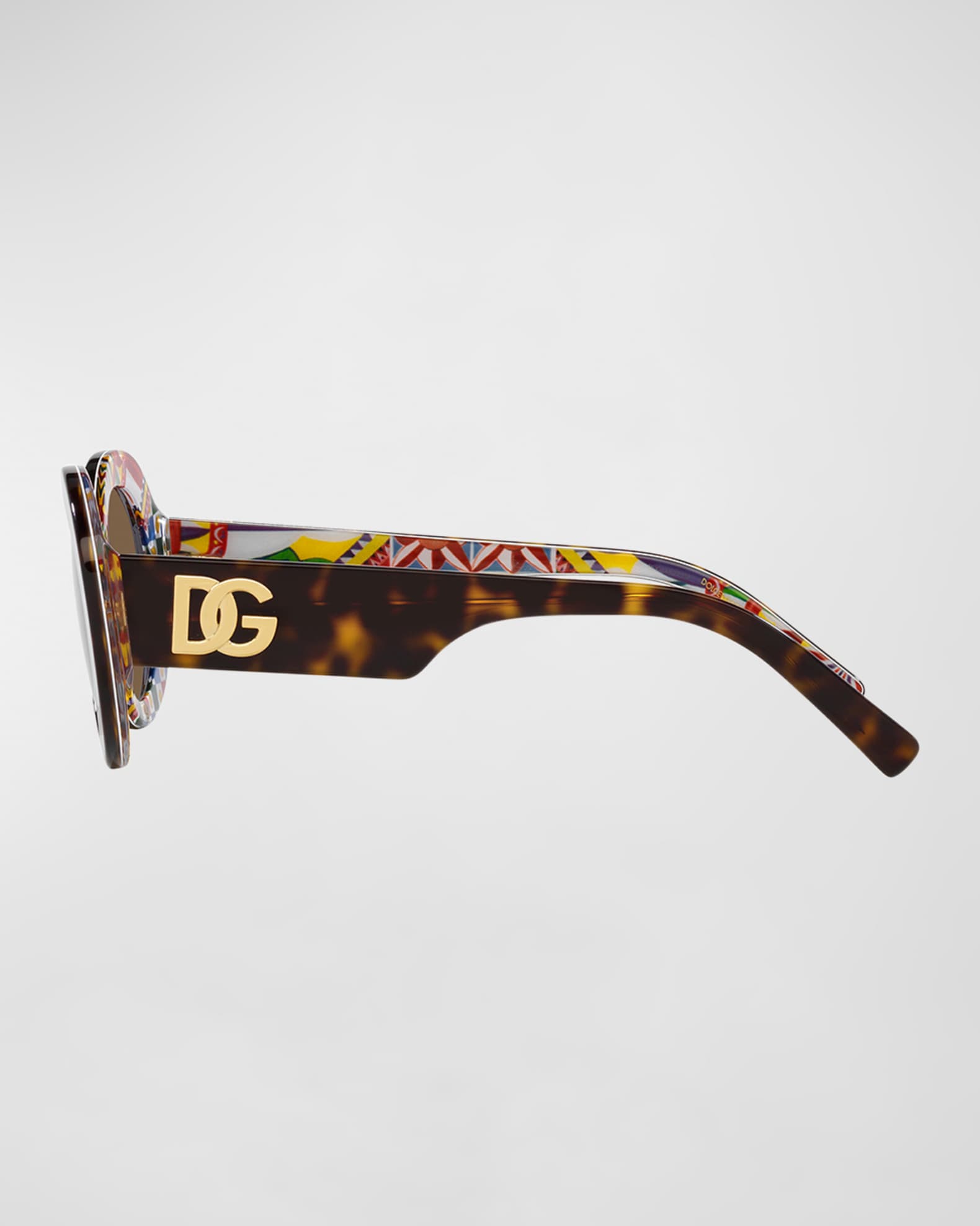 Dolce & Gabbana Purple Acetate Sunglasses