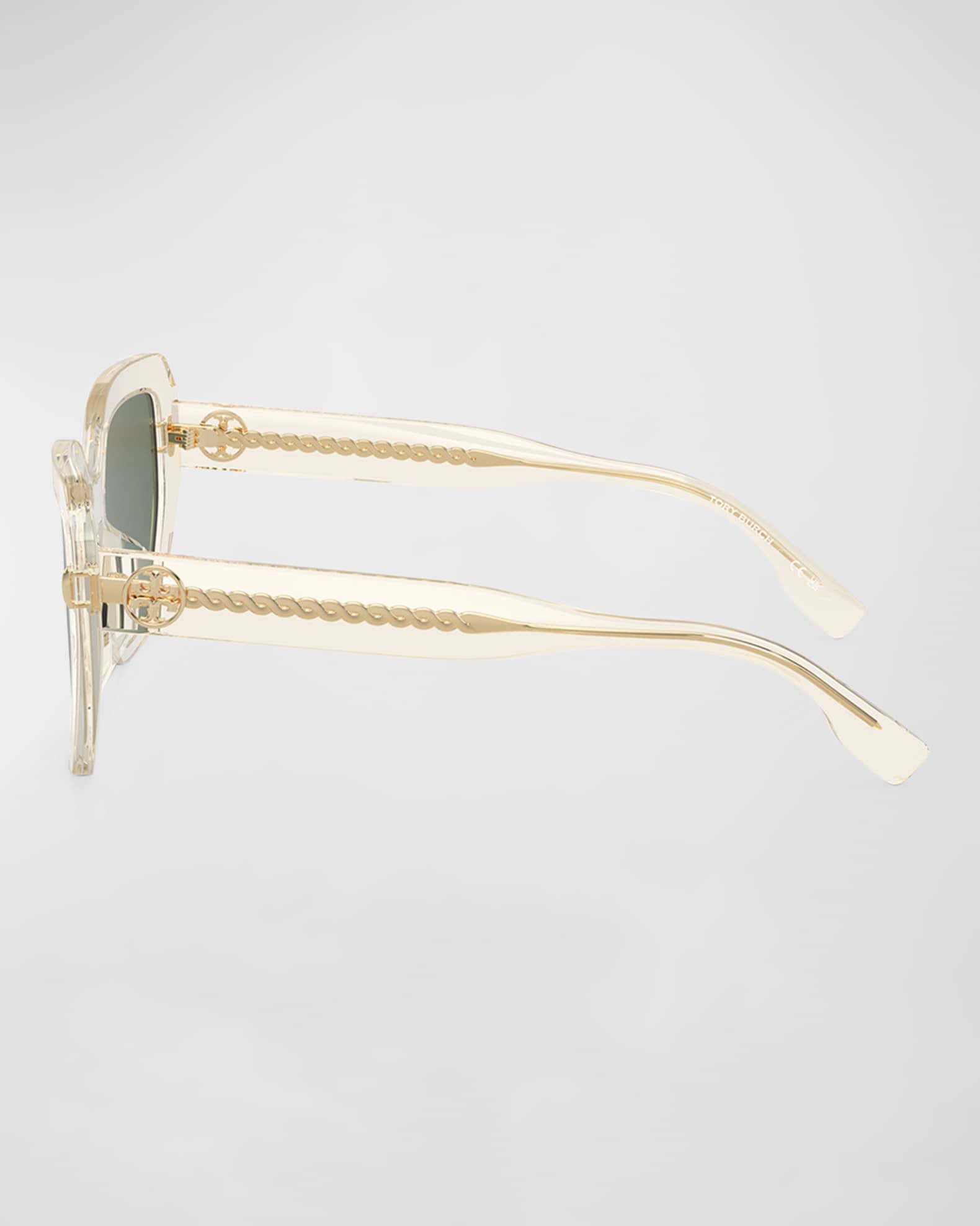 Logo Acetate Cat-Eye Sunglasses  1