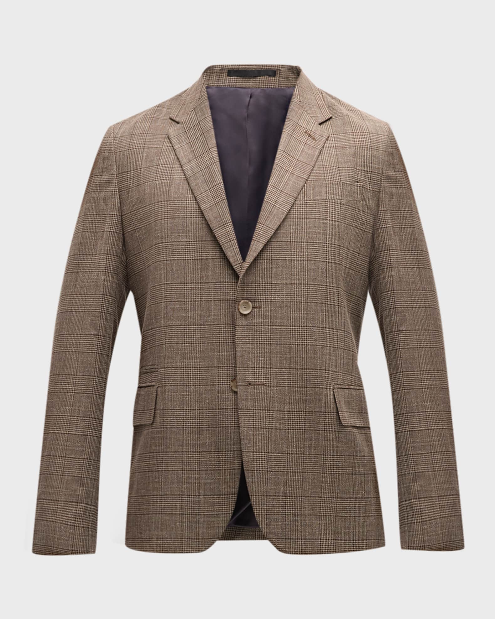 Paul smith check coat outlet