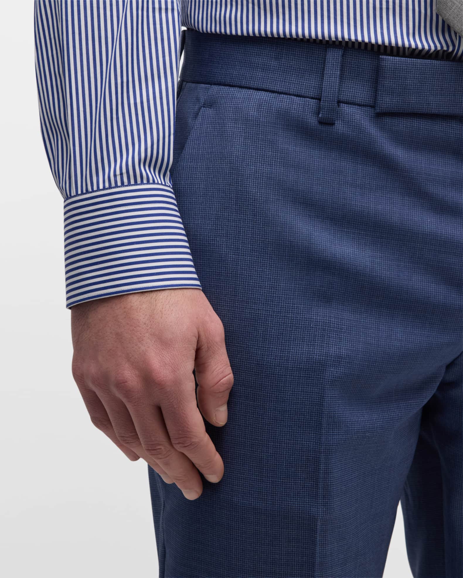 Men's Soho Fit Micro-Houndstooth Suit 1