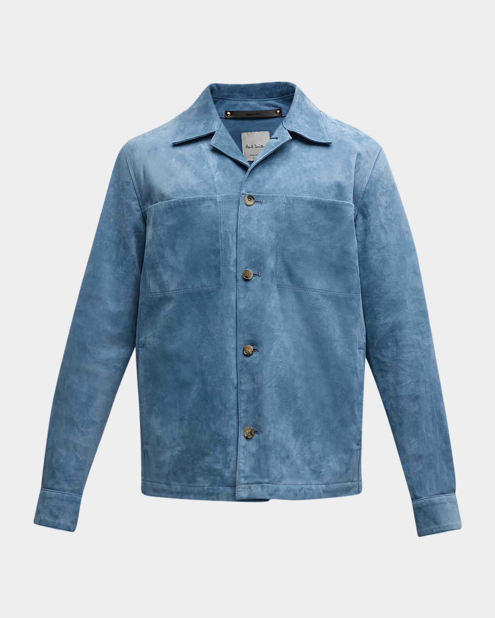 Men s Suede Shirt Jacket