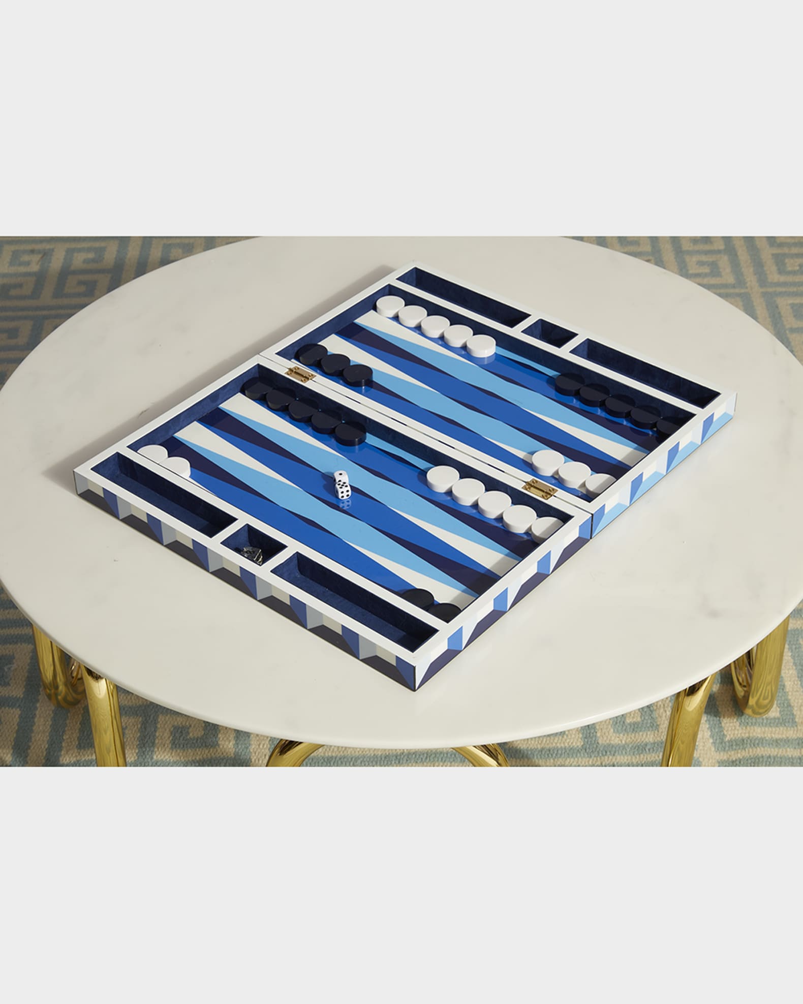 Jonathan Adler Sorrento Backgammon Set Neiman Marcus
