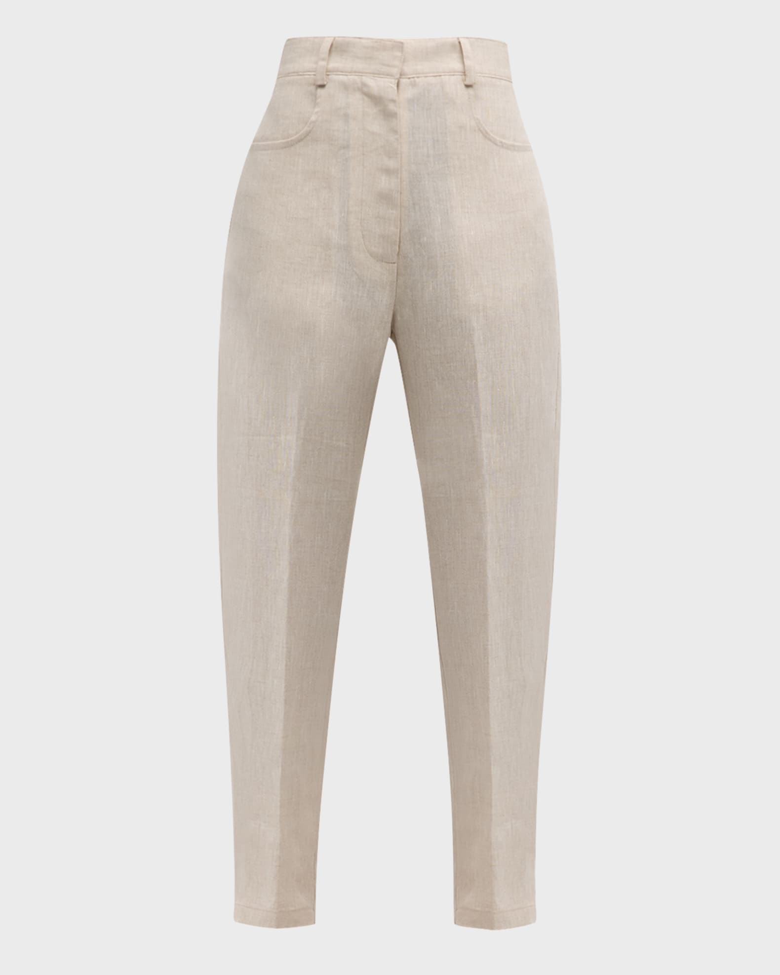 Albus Lumen Tailored Linen Pants | Neiman Marcus