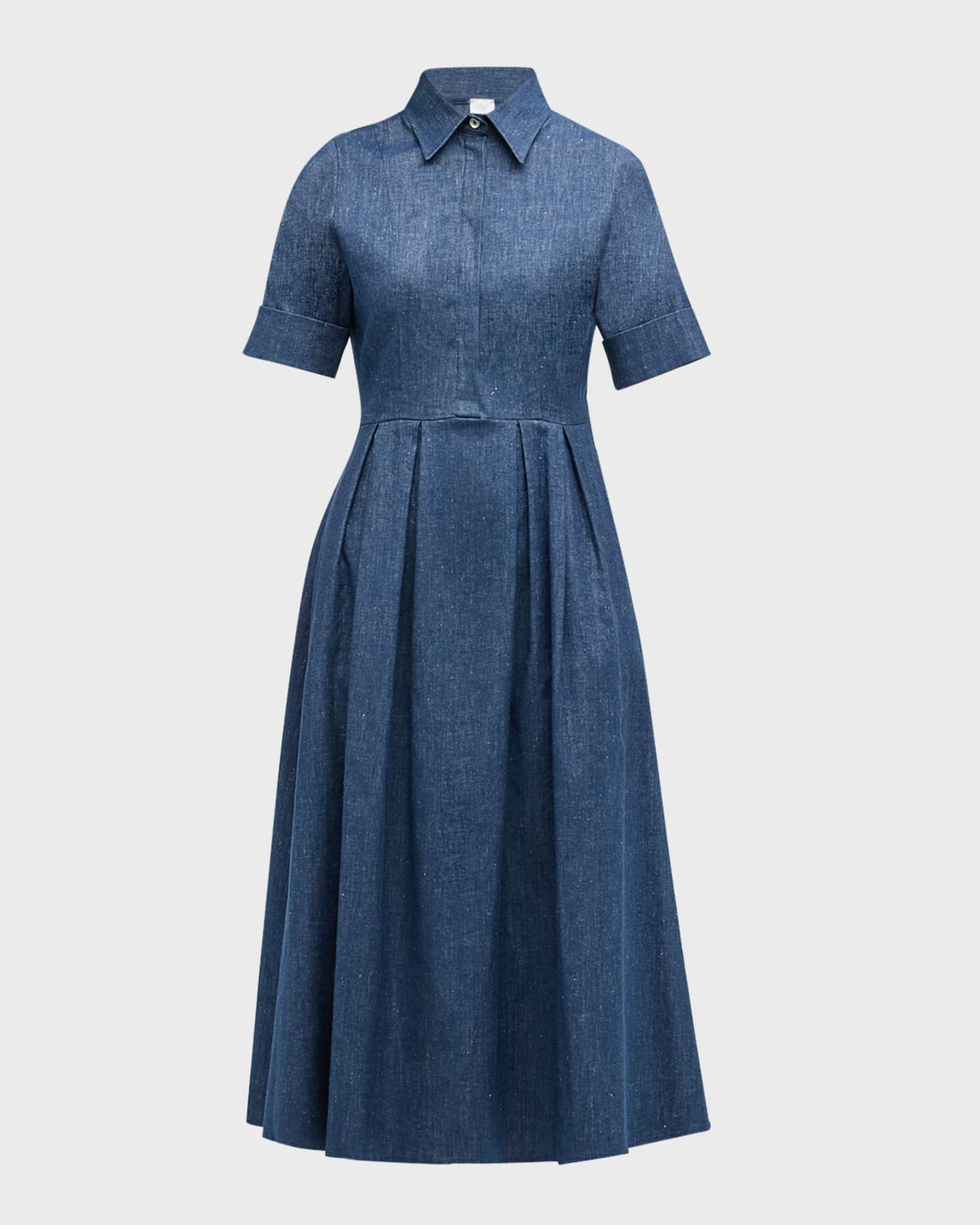 Eleventy Day Midi Shirtdress