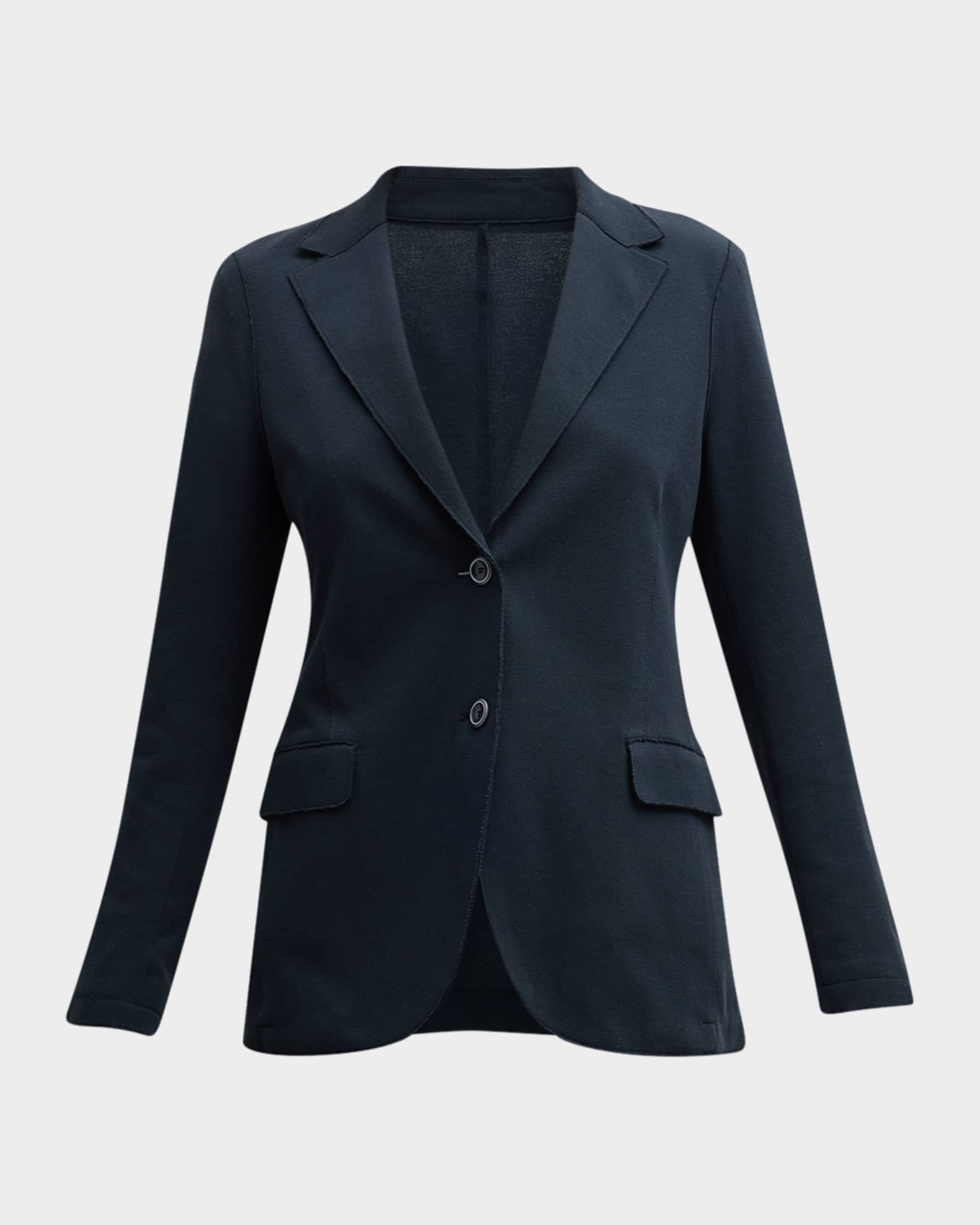 Eleventy single-breasted wool coat - Blue