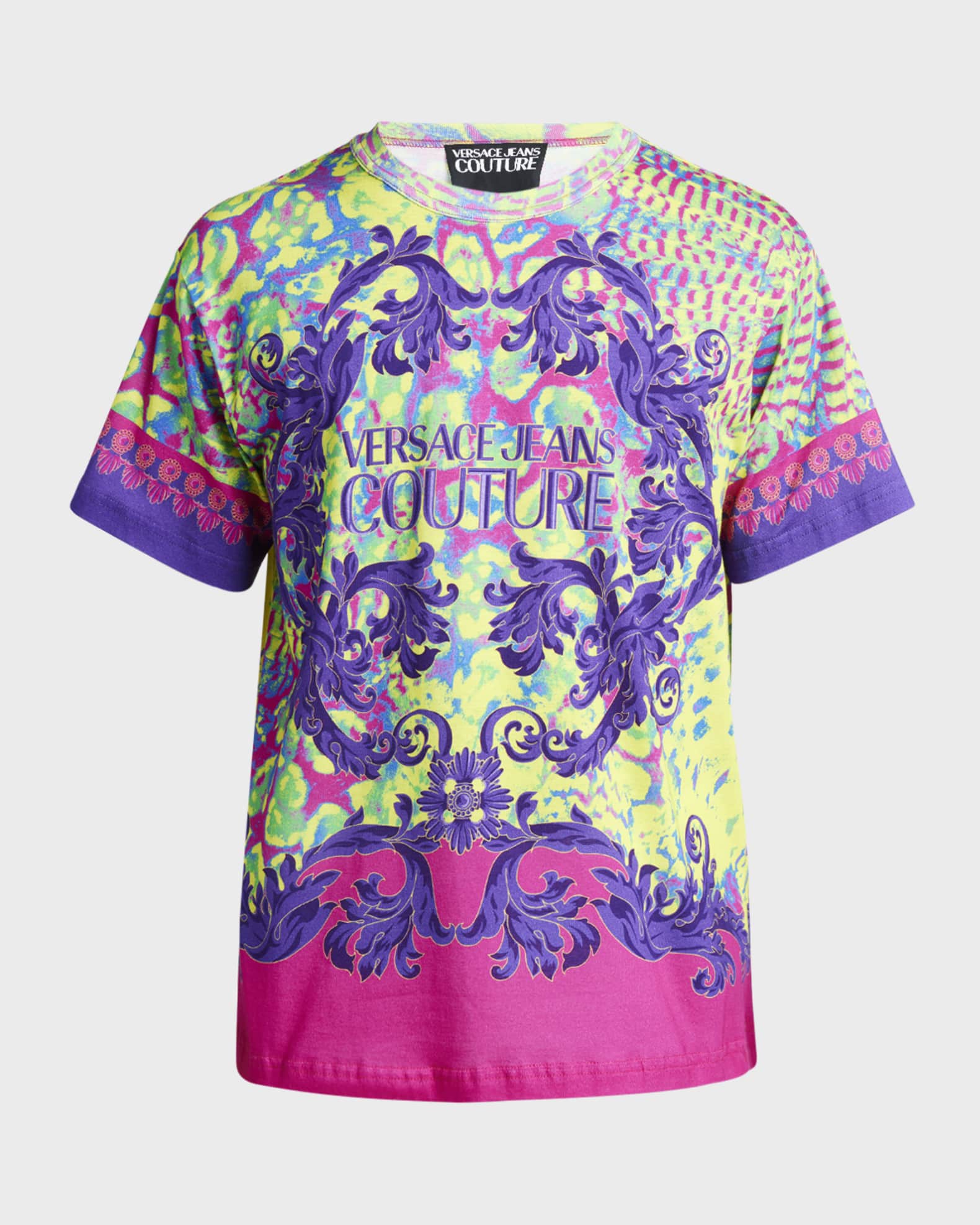 Versace baroque t hot sale shirt