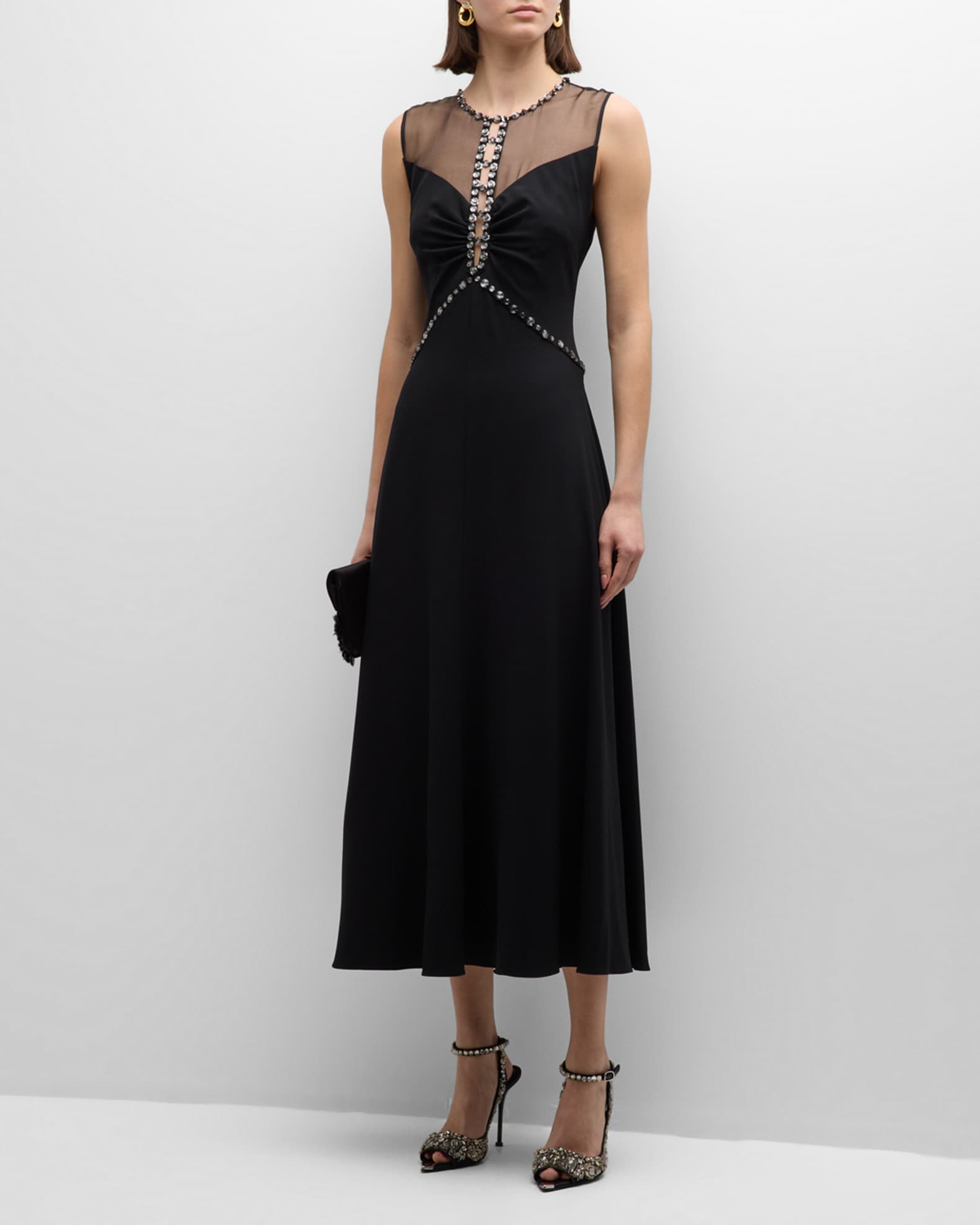 KOBI HALPERIN Anne Sleeveless Linen Dress main image 1