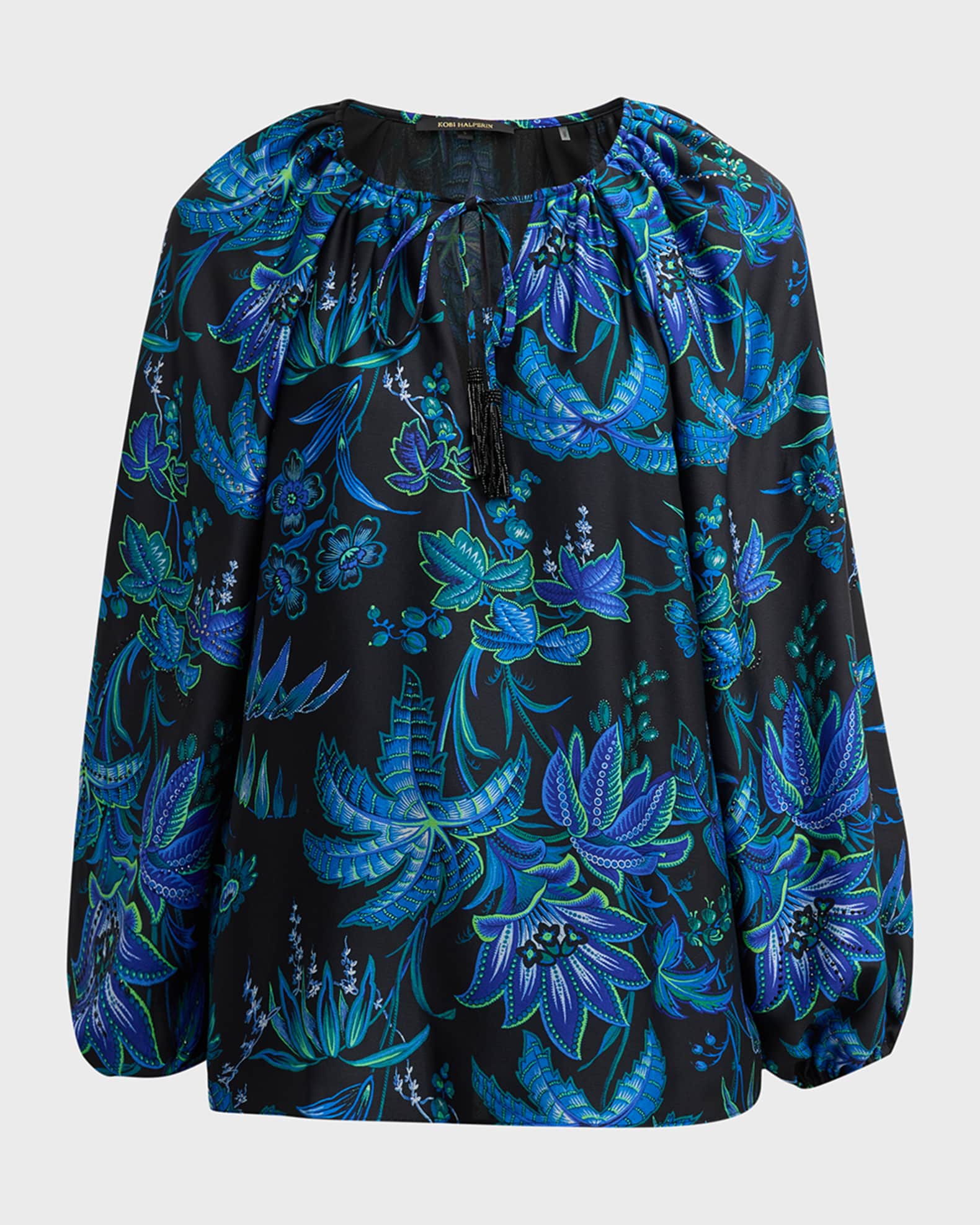 Sienna Floral Print Bodycon Romper Tan & Blue