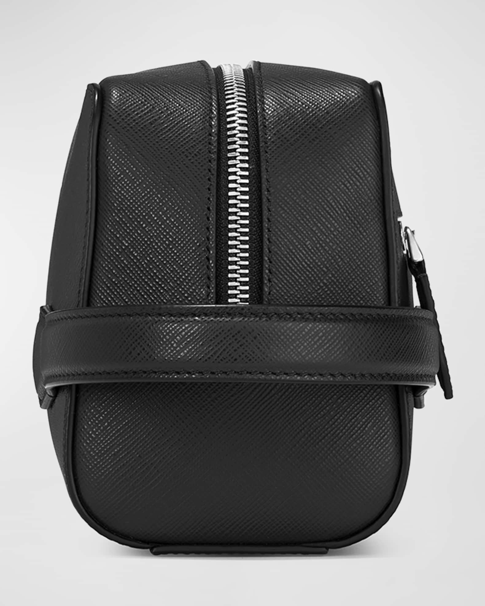 Montblanc Men's Sartorial Saffiano Leather Toiletry Bag Neiman