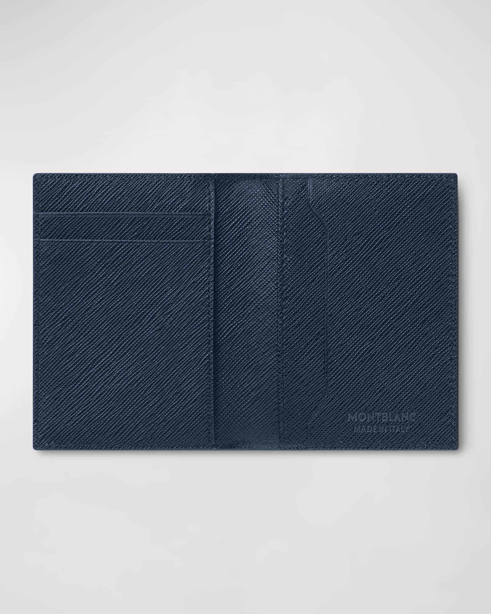 Men's Sartorial Saffiano Bifold Card Holder 1