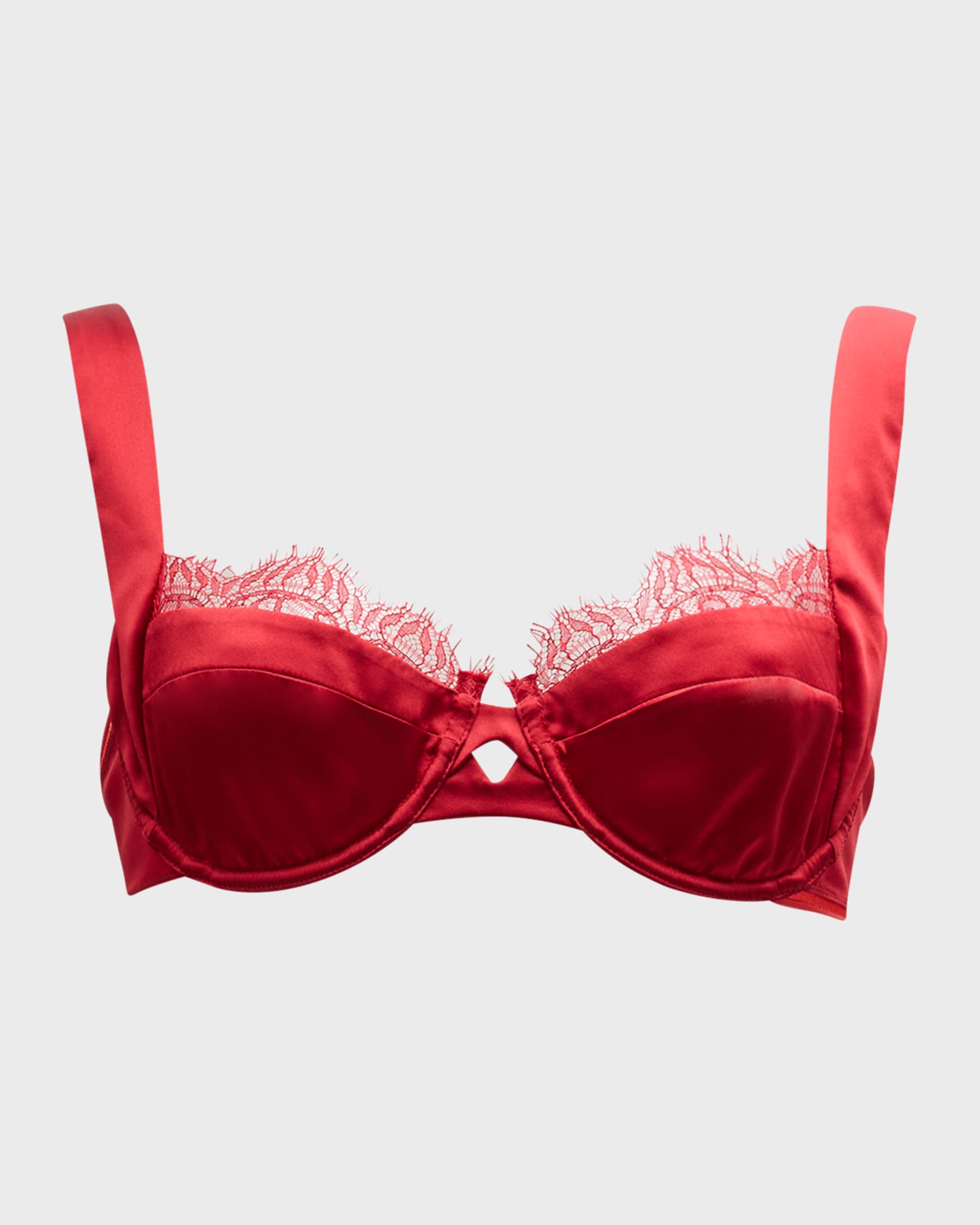 Kiki De Montparnasse Camaret Lace-Trim Balconette Bra