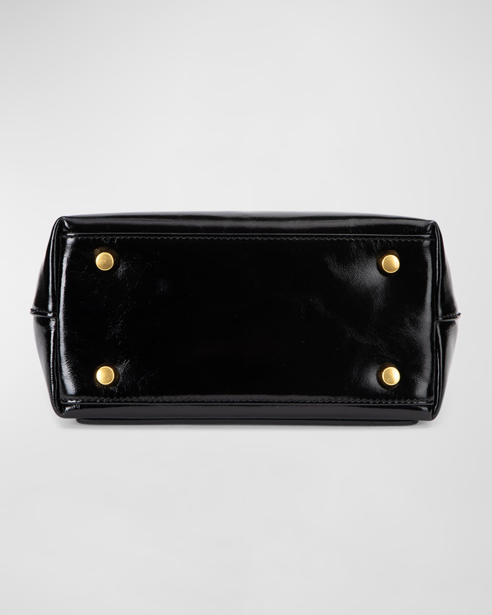 Yuta Padded Patent Shoulder Bag 1