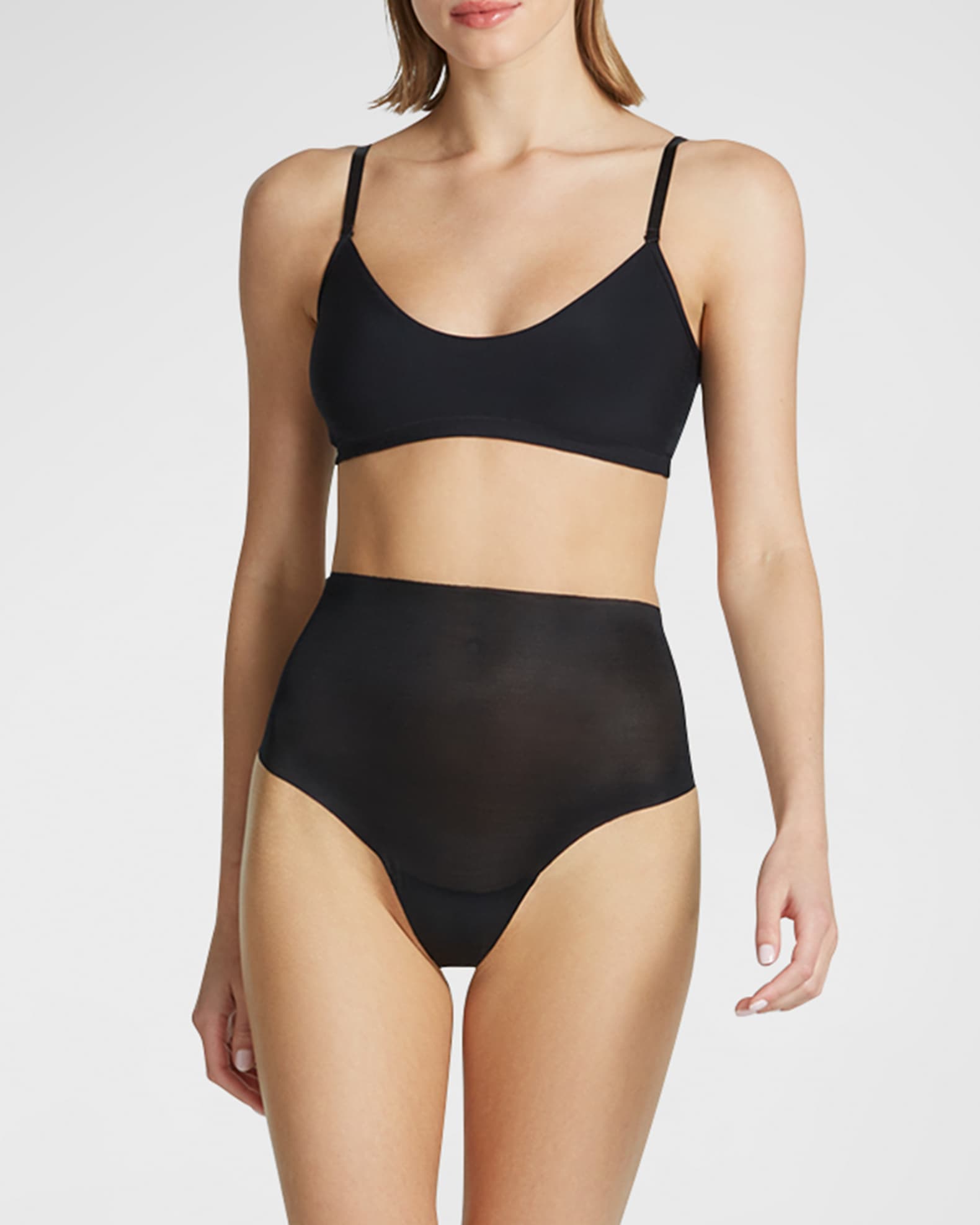 Featherlight Control High-Rise Smoothing Thong 1