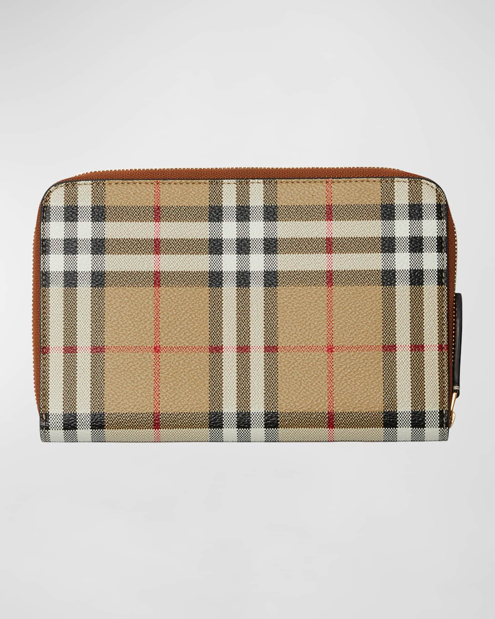 Burberry elmore zip around wallet best sale