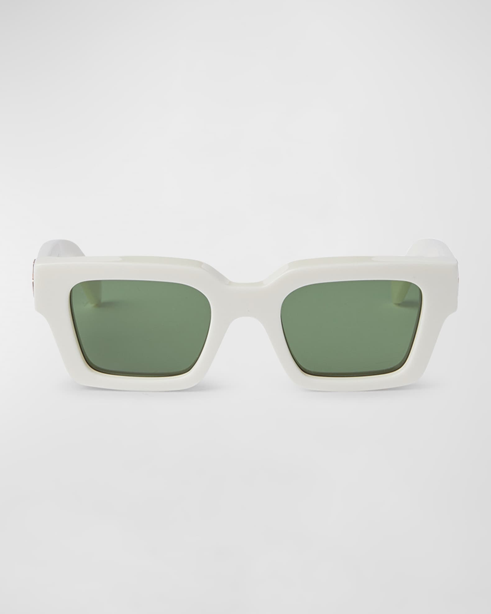 サングラス Off-White Off White - ANDY SUNGLASSES - green Off-White Andy Green Sunglasses - eye-oo.com