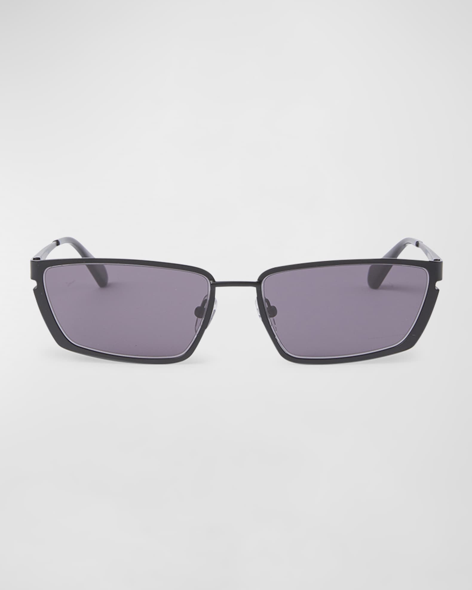 Men's Richfield Metal Rectangle Sunglasses 1