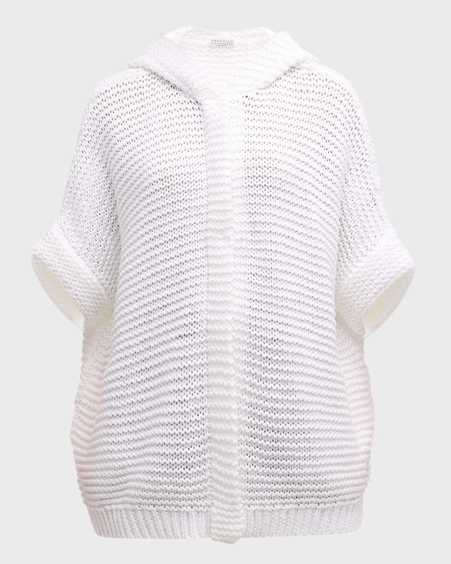 Short sleeve hooded cardigan best sale