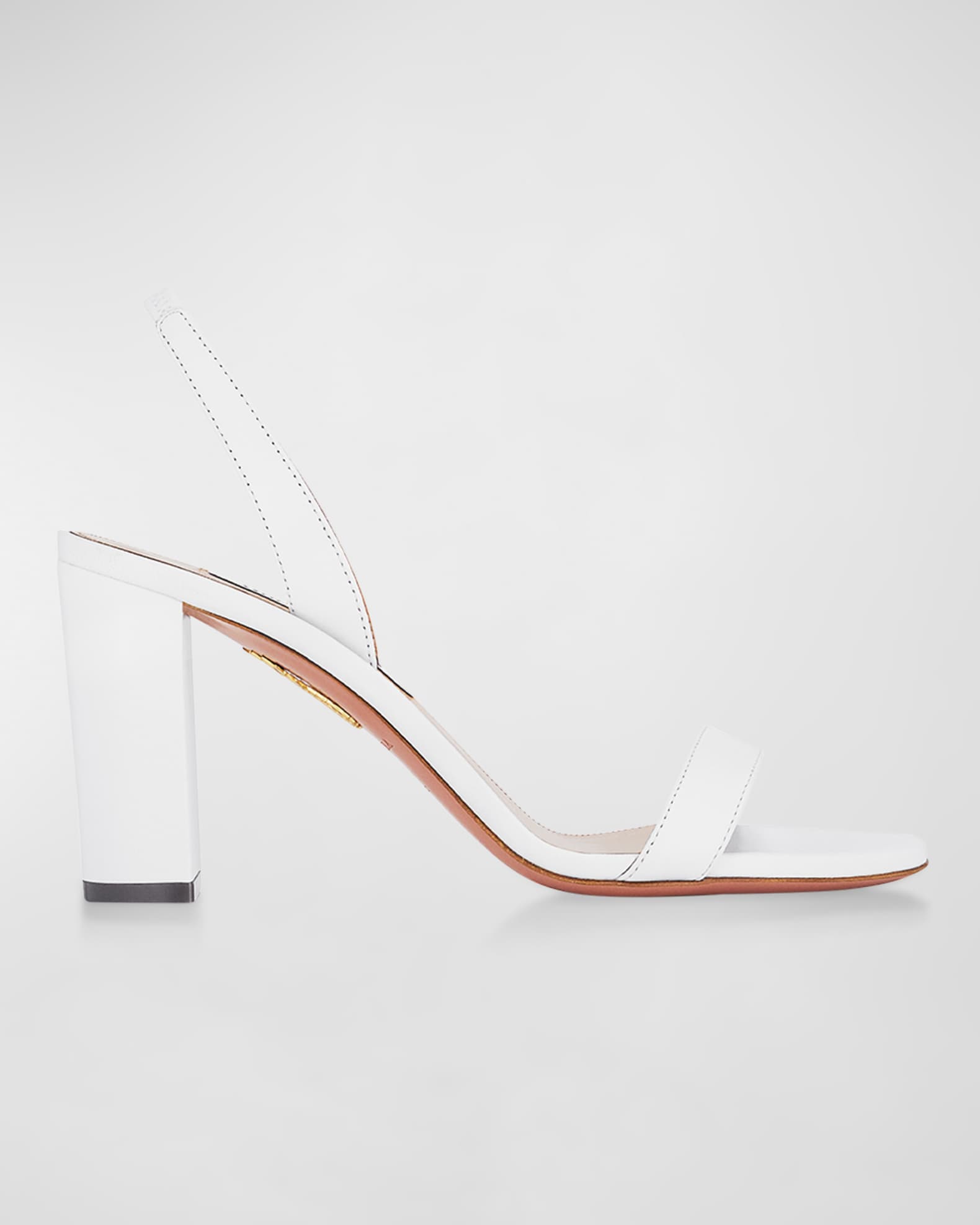 Aquazzura white heels shop