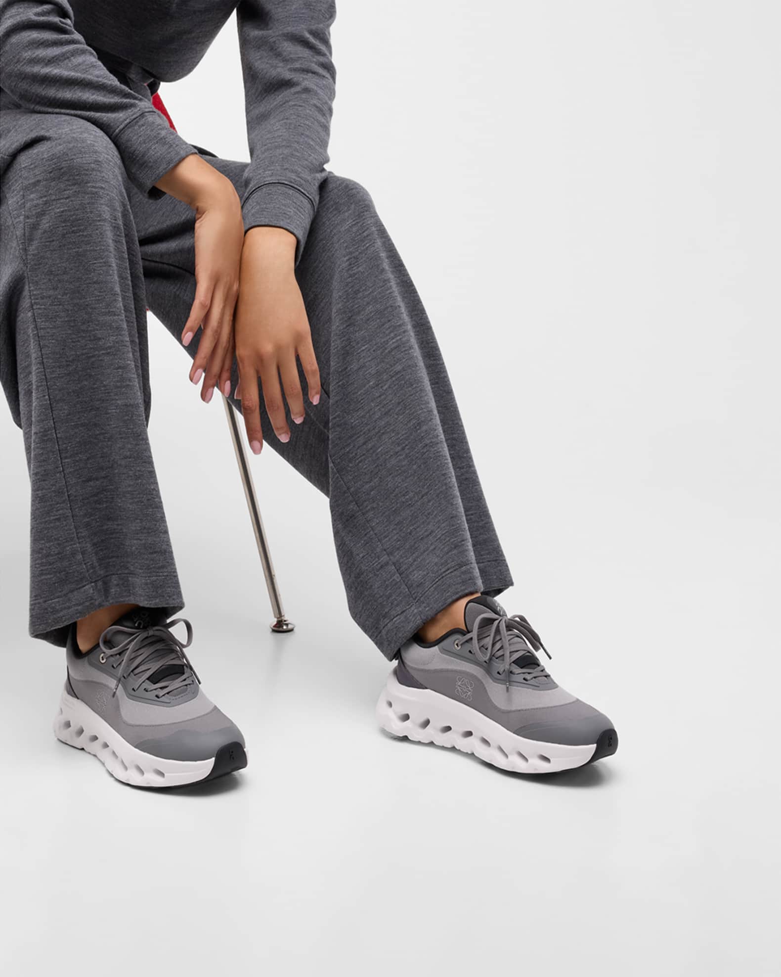 Loewe x On Cloudtilt Colorblock Runner Sneakers | Neiman Marcus Loewe x On Cloudtilt Colorblock Runner Sneakers | Neiman Marcus