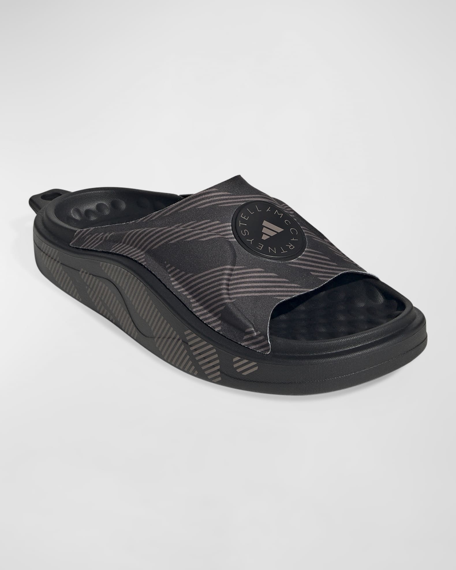 Adidas striped sandals on sale