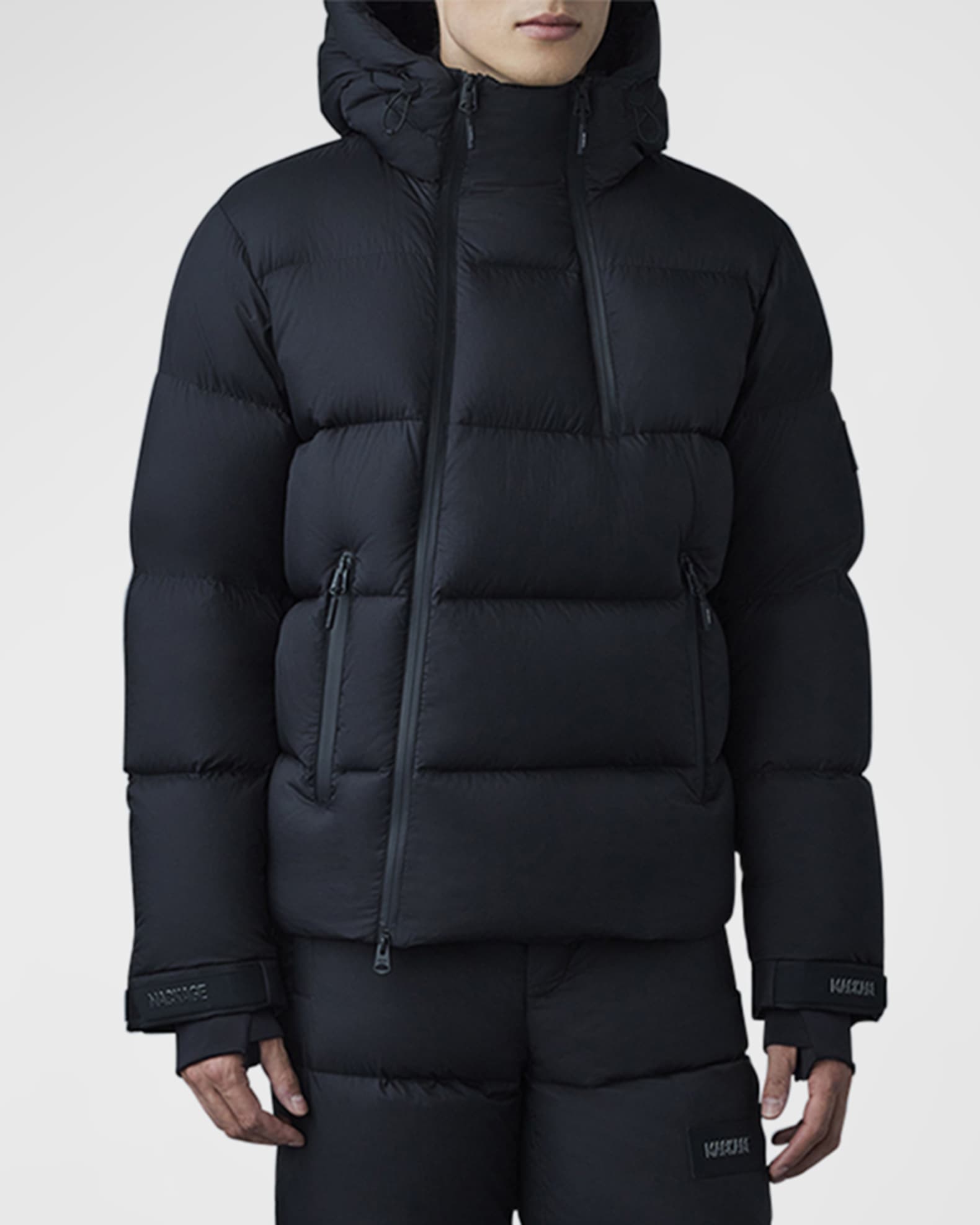 Mackage Men's Kenji Hooded Down Puffer Jacket | Neiman Marcus