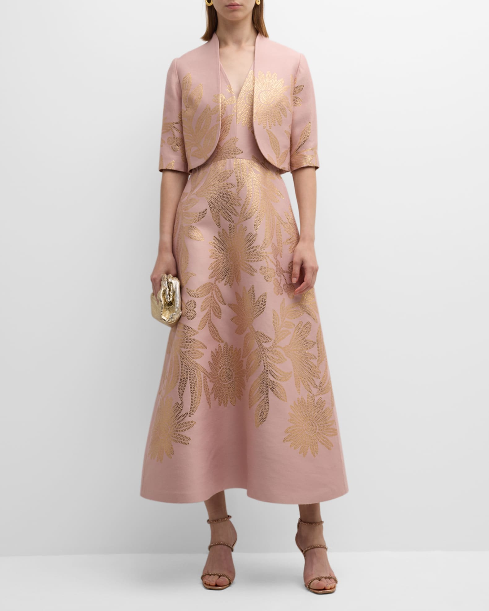 slim fit dress slacks Lela Rose: Holly Dress