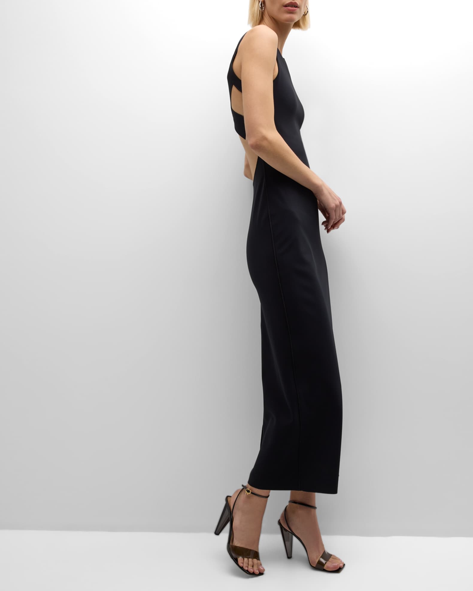 Vintage Armani Jeans Open Back Slip Dress main image 0