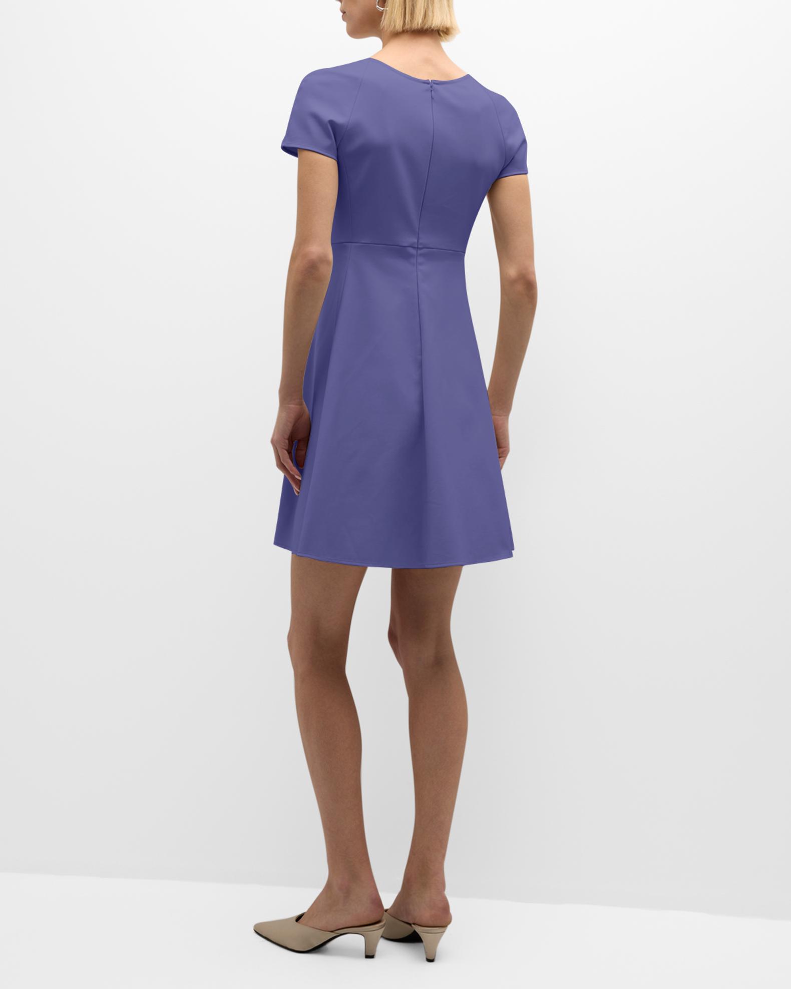 Robe Nasty Gal 'In The Slick Of It' - Fit & Flare, Mini, Noire, Taille S - Neuf Sans étiquettes