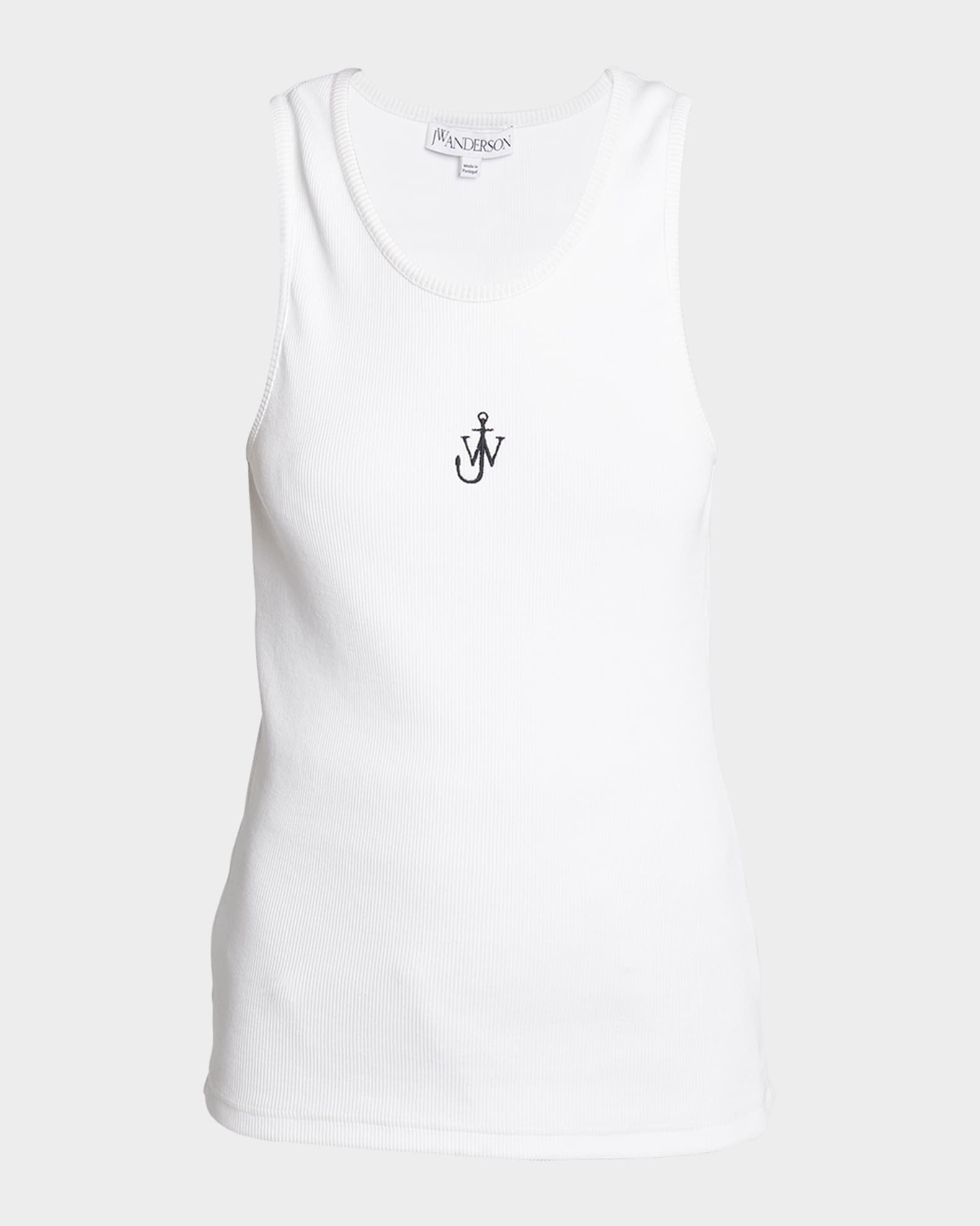 Anchor Logo Embroidered Tank Top 0