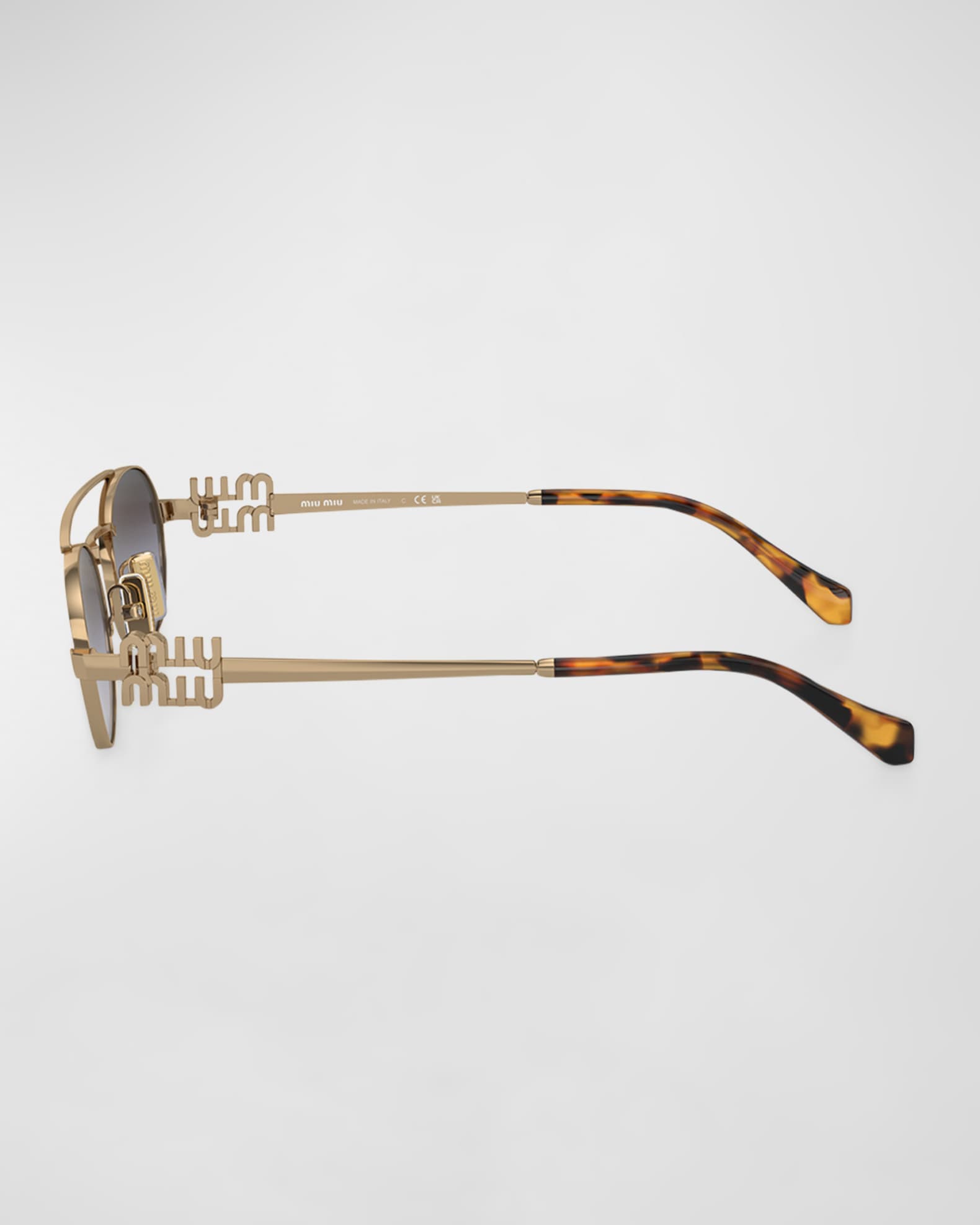 Metal Oval Sunglasses 1