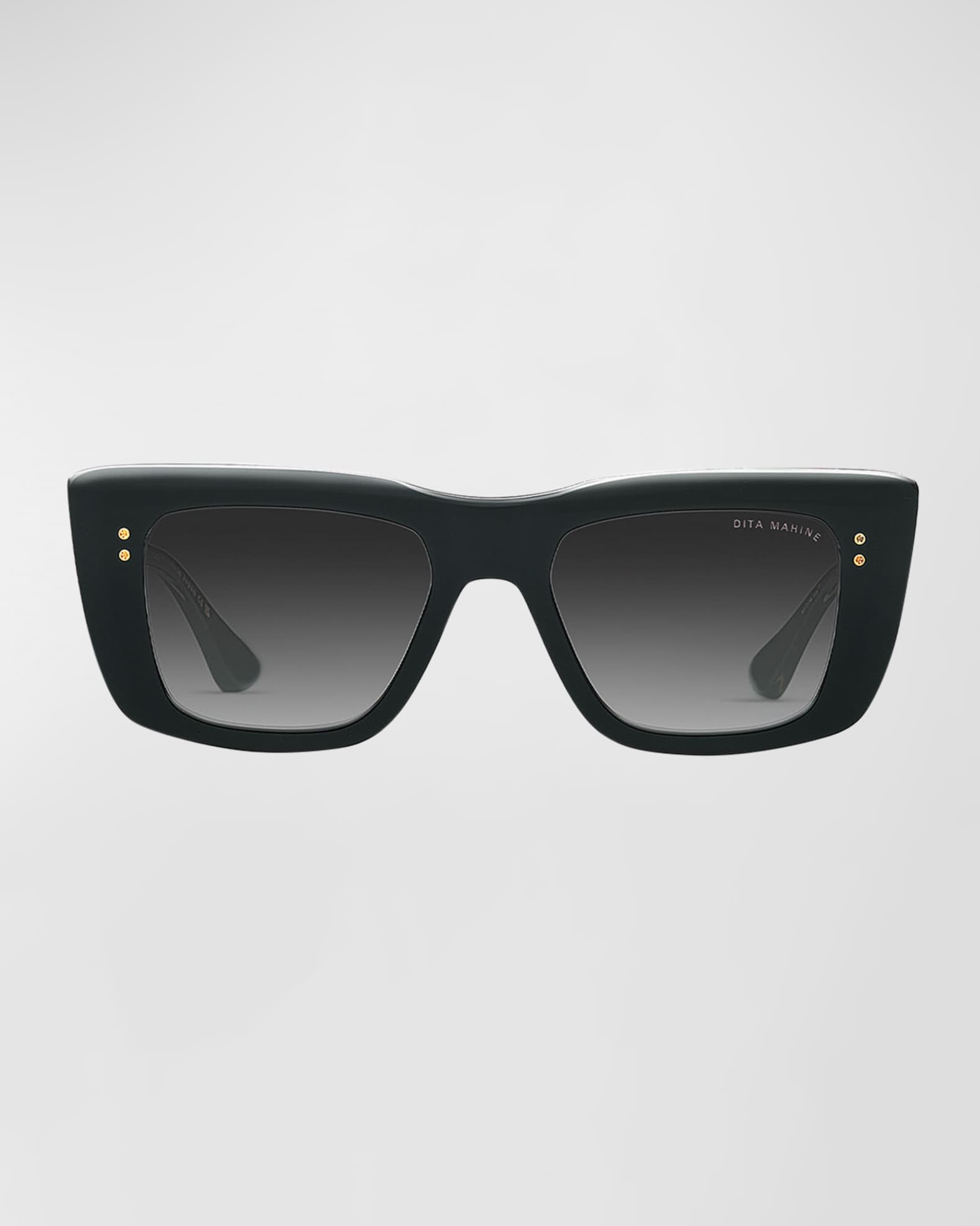 Mahine Acetate Rectangle Sunglasses  0