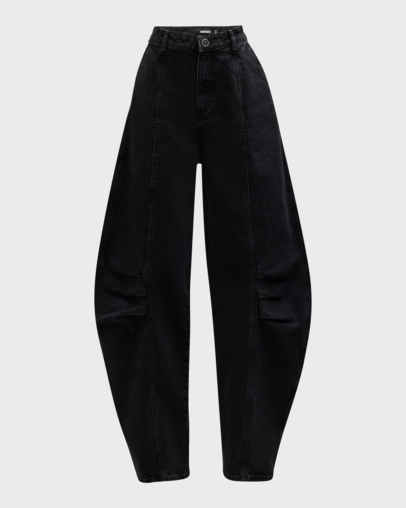Black Colour - Bcdenice Denim Barrel Pant 41061 - Lt. Denim